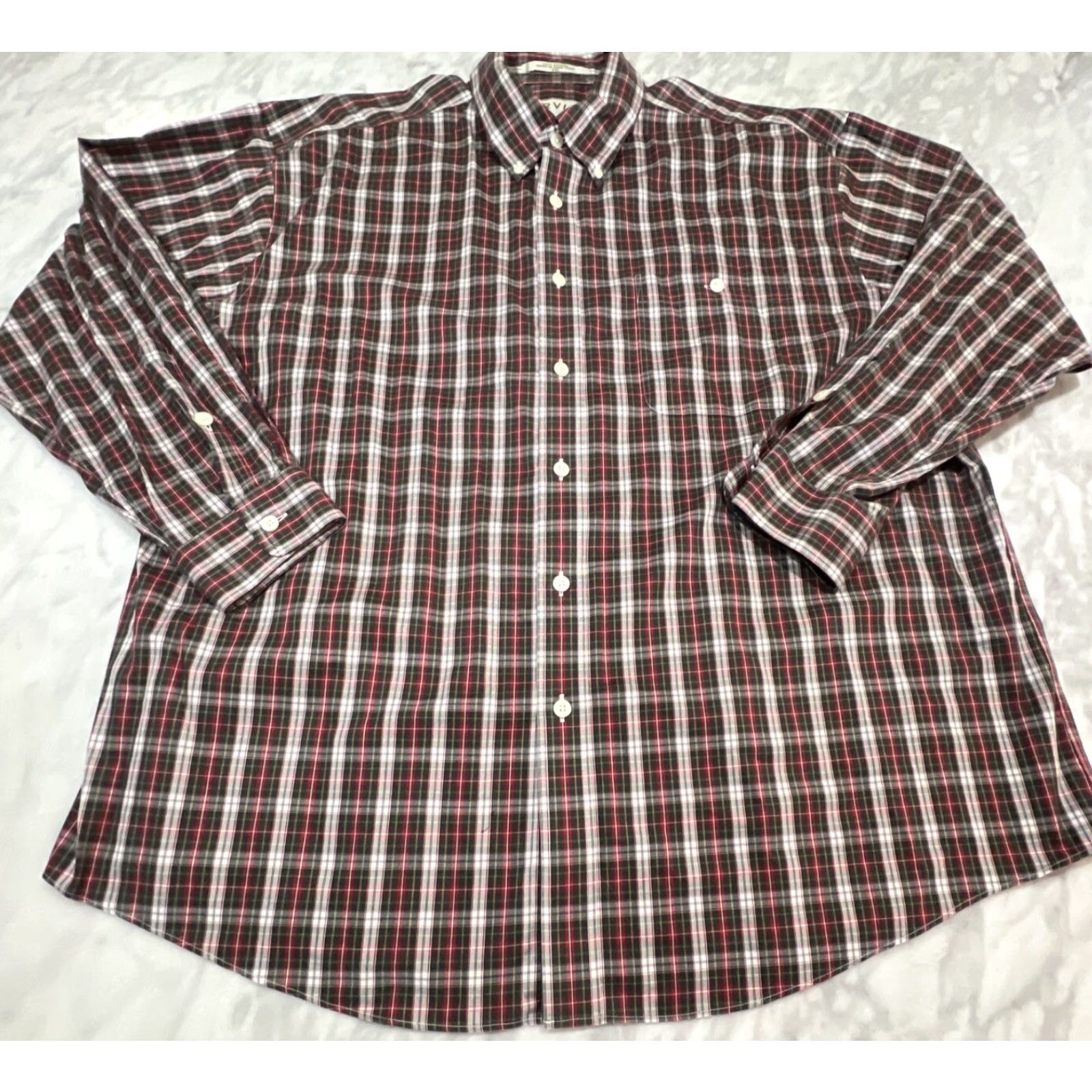 Orvis Orivs Men 2XL Long Sleeve Button-Down Plaid 100% Cotton Shirt Fishing Hiking Shirt Mens Regular Multicolor Plaid Jacket? Size US XXL / EU 58 / 5 - 3 Thumbnail