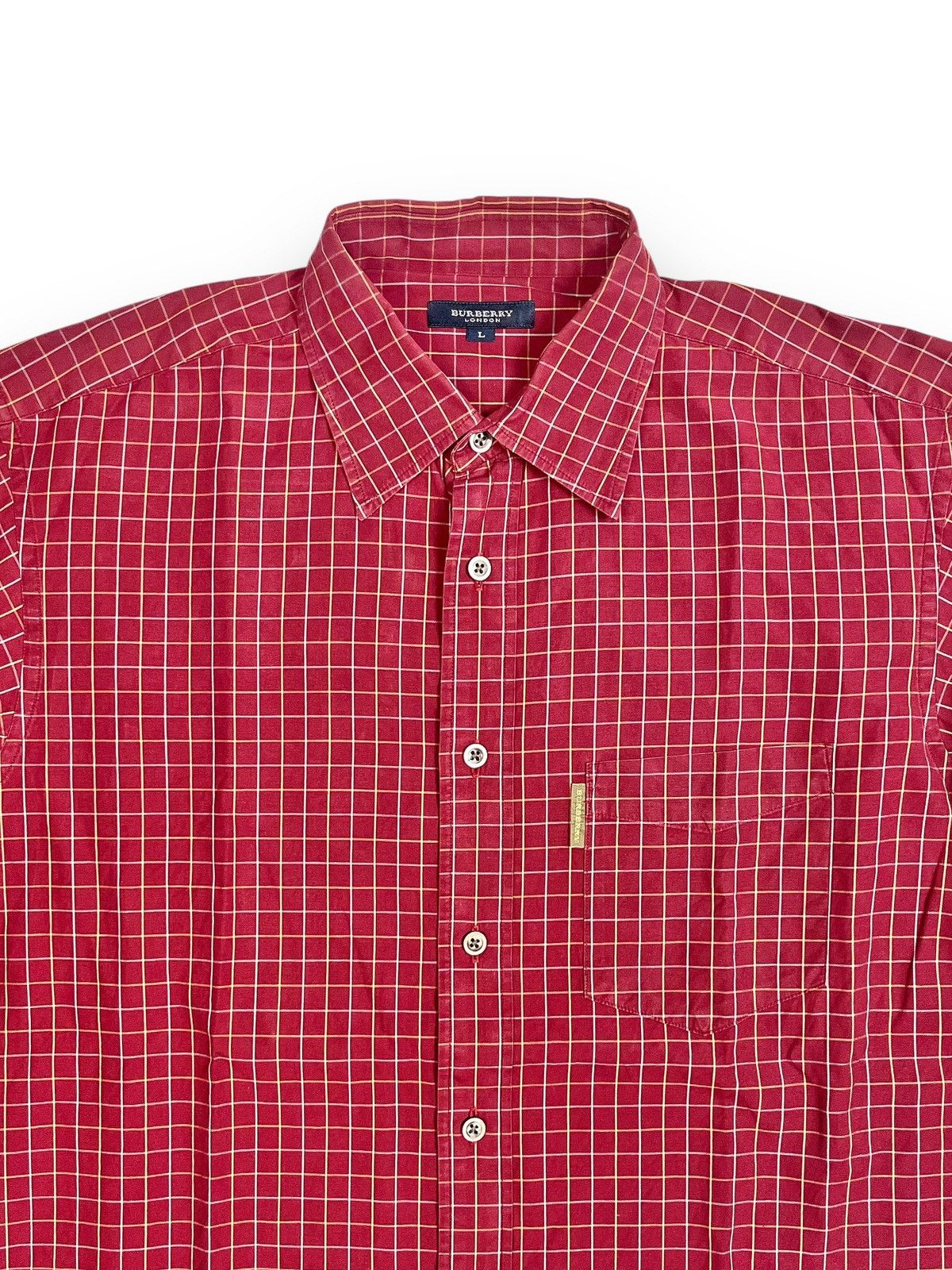 Burberry Burberry London Plaid Shirt Size US L / EU 52-54 / 3 - 2 Thumbnail