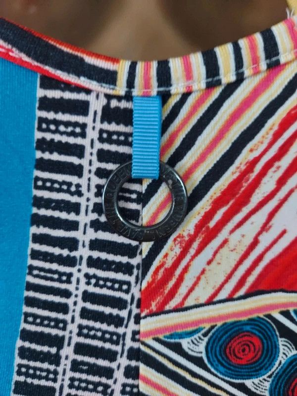 Vintage Vintage 3/4 sleeve top Size M / US 6-8 / IT 42-44 - 4 Thumbnail
