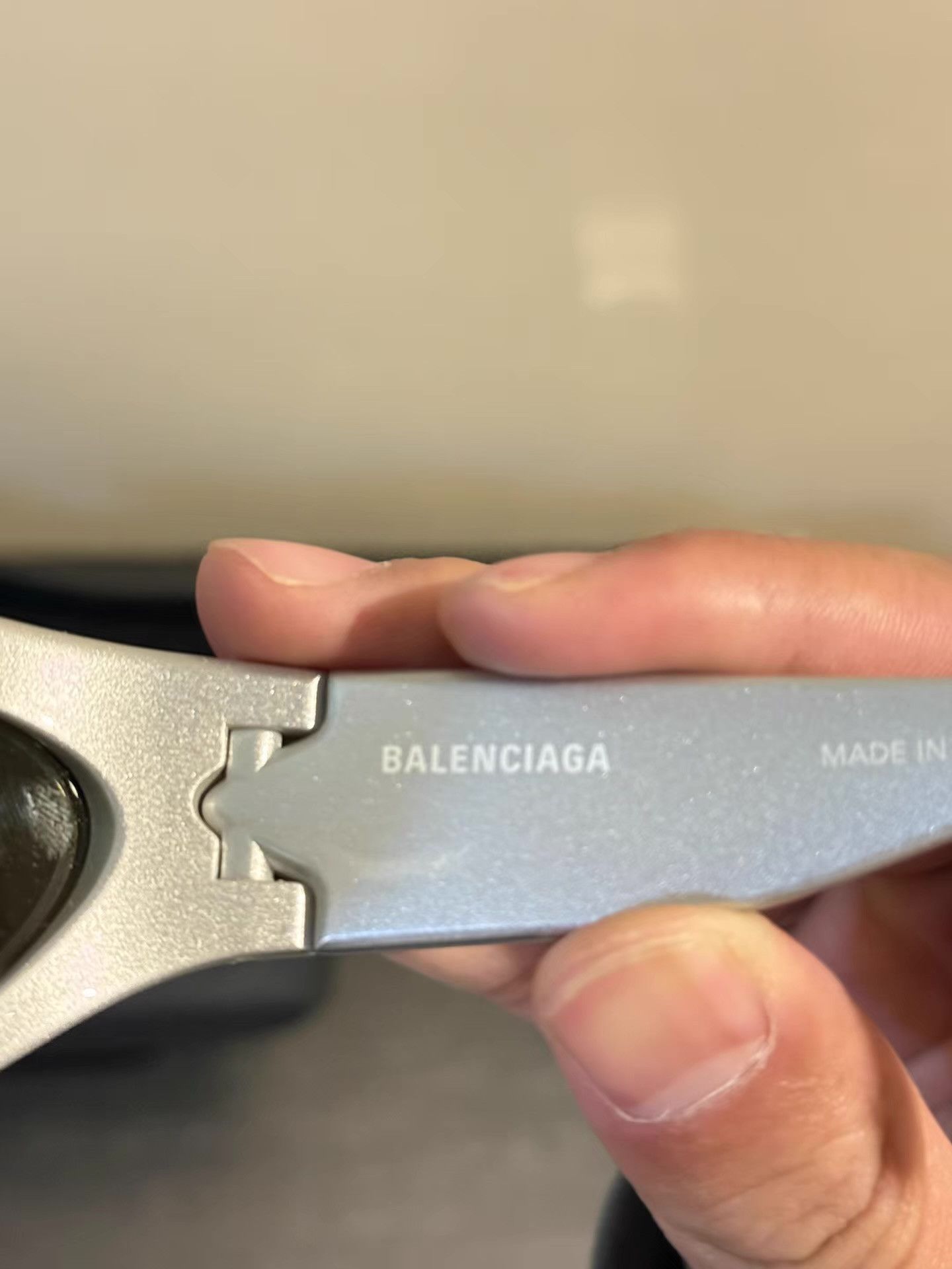 Balenciaga Balenciaga Cat Eye Sunglasses Men's, Silver Ｑ20 Size ONE SIZE - 2 Thumbnail