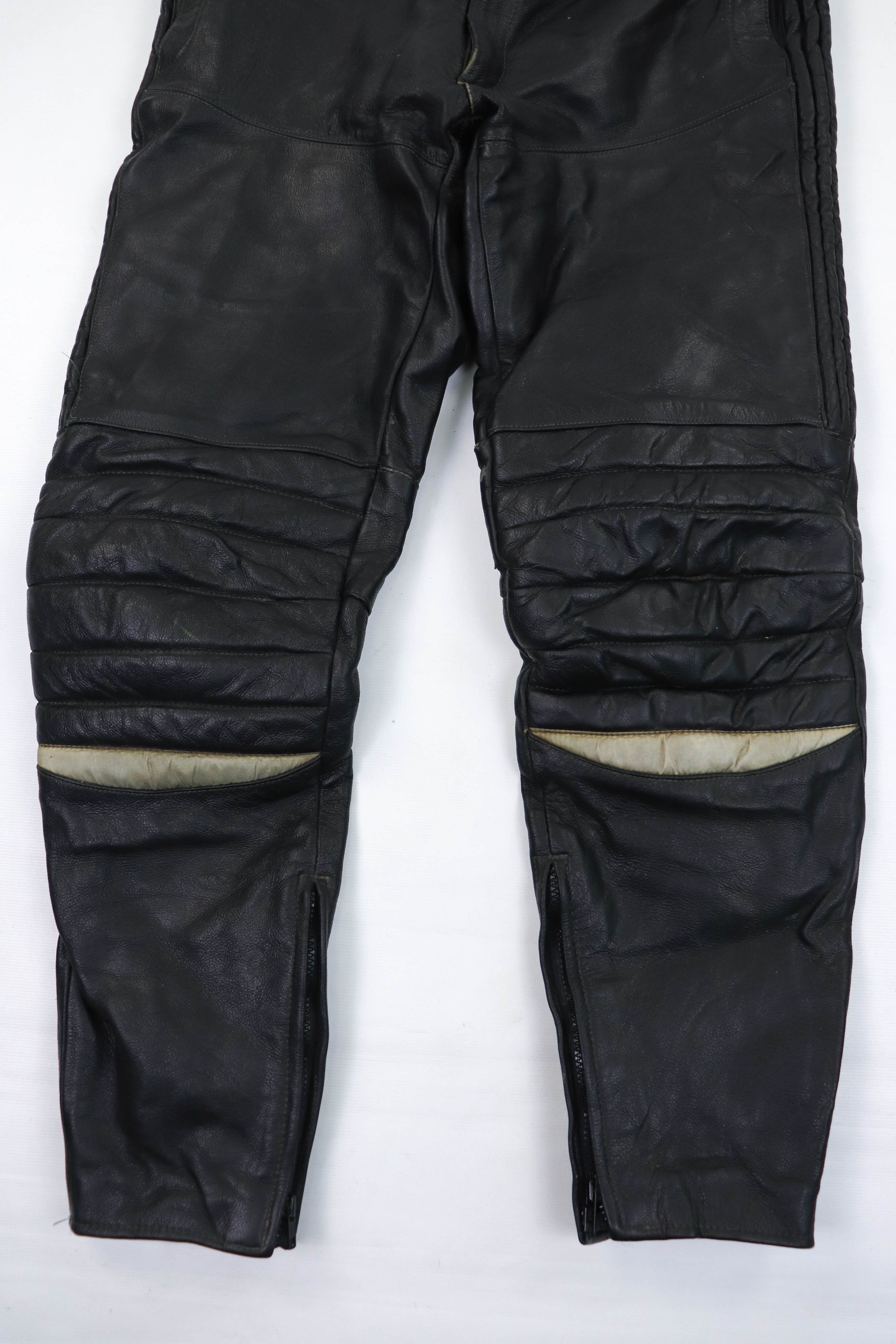 Hein Gericke 00s Vintage TAKAI Leathers Hein Gericke Leather Biker Pants Size US 38 / EU 54 - 5 Thumbnail
