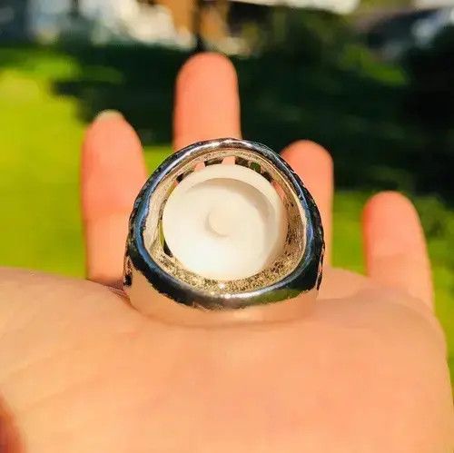Other Chunky Goth Punk Evil Monster Eye Eyeball Size ONE SIZE - 4 Thumbnail