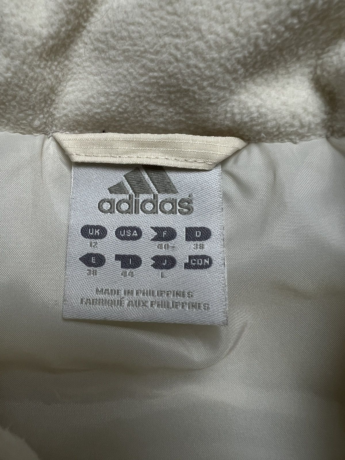 Adidas 00s Adidas Zipper Vintage Puffer Zip-Up Vest y2k 90s Size S / US 4 / IT 40 - 9 Thumbnail