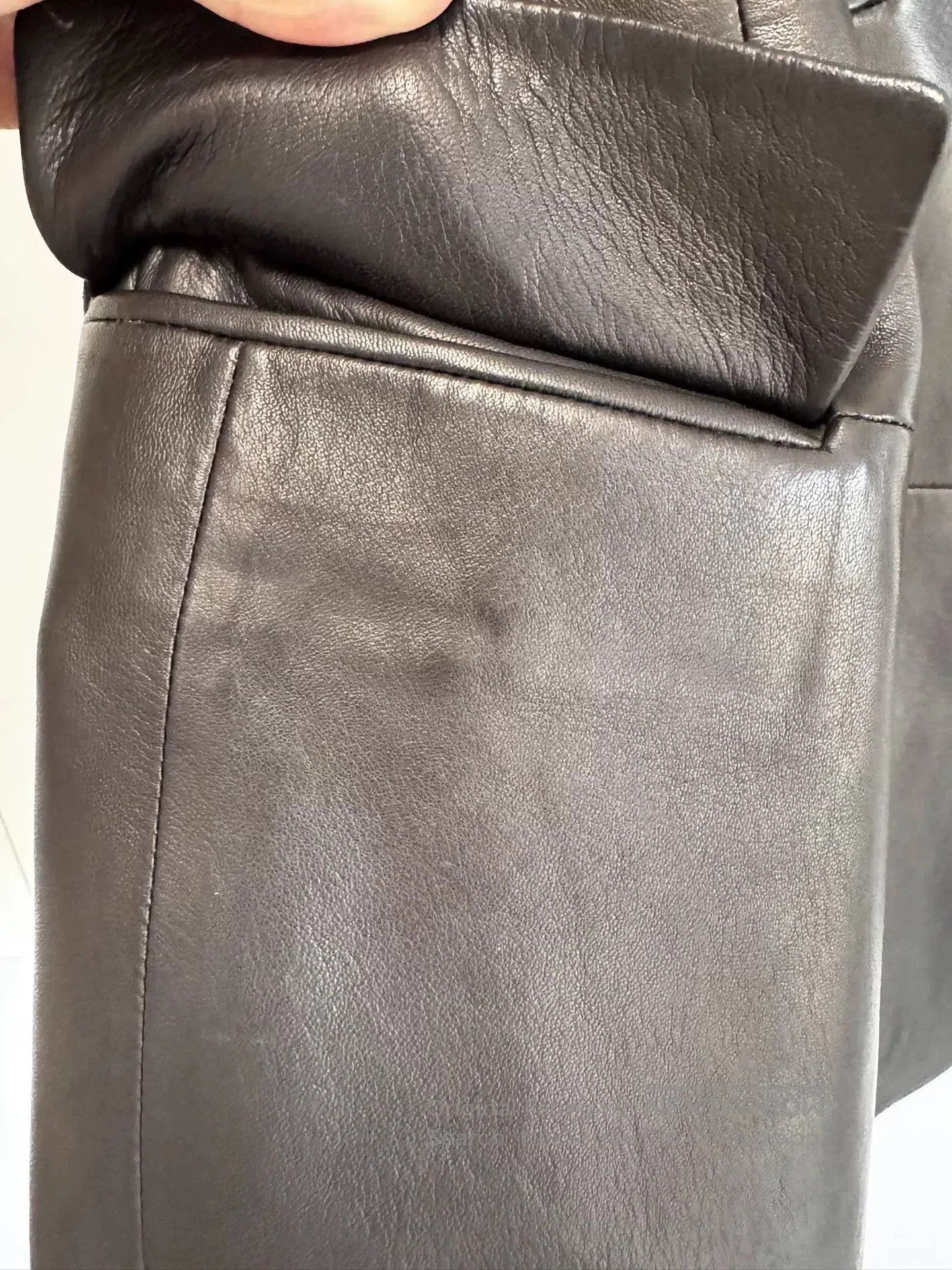 Tom Ford Gucci Leather Blazer (Tom Ford Era). Size US S / EU 44-46 / 1 - 4 Thumbnail
