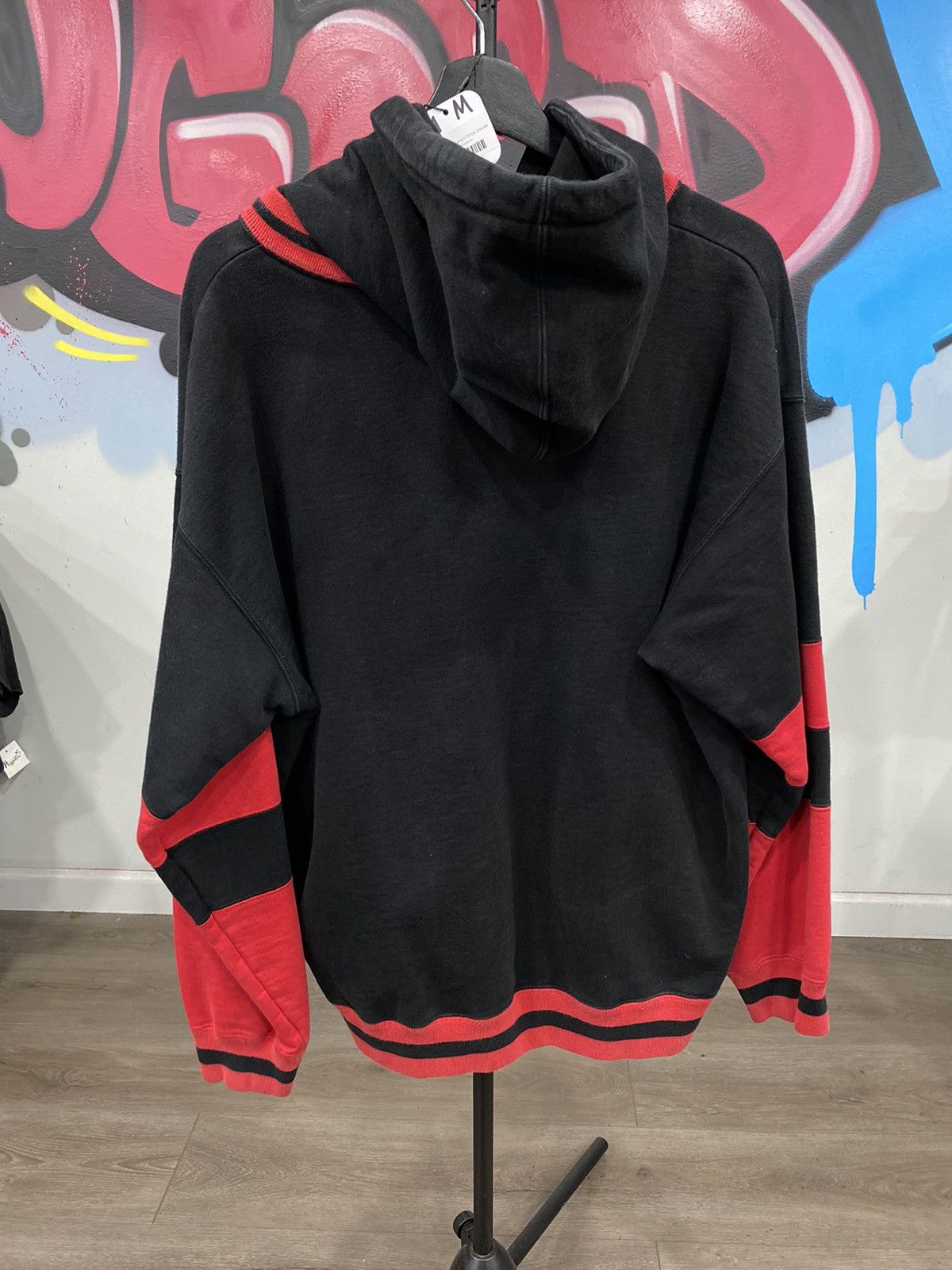 Supreme Supreme Red Green Stripe Hoodie Size US M / EU 48-50 / 2 - 2 Thumbnail