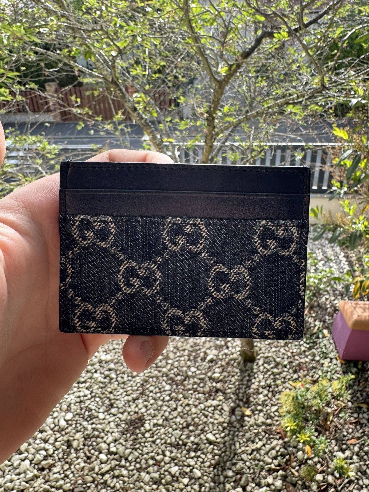 Gucci Porte carte Gucci Denim Size ONE SIZE - 1 Thumbnail