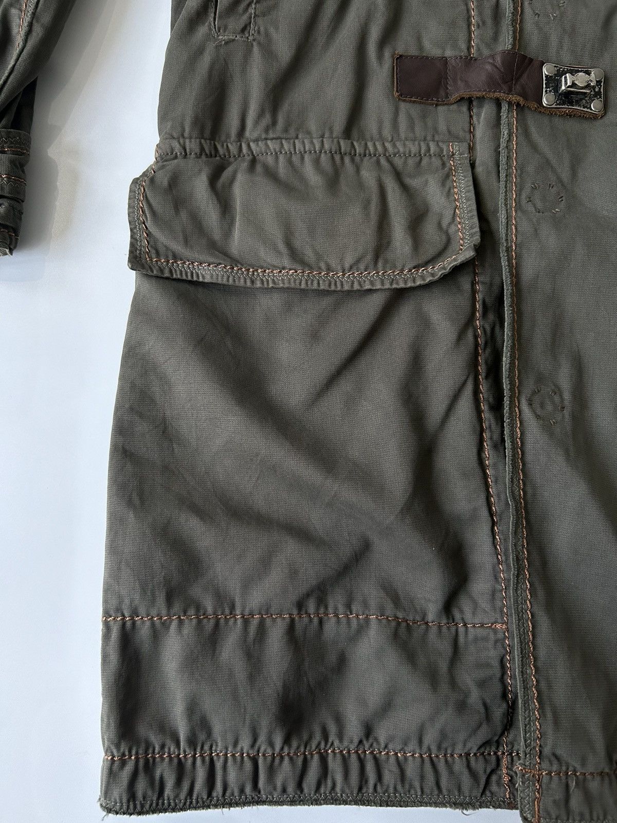 Marithe + Francois Girbaud MARITHE FRANCOIS GIRBAUD MULTIPOCKET LGB STYLE HOODIE PARKA Size US M / EU 48-50 / 2 - 3 Thumbnail