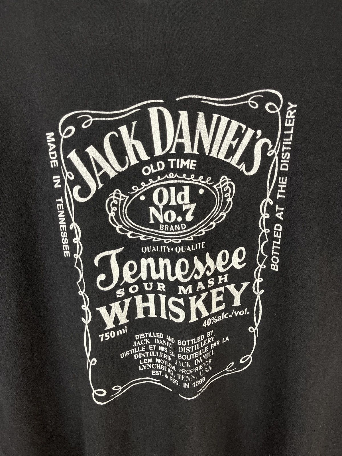 Other Jack Daniels Tennessee Whiskey vintage big logo tee shirt Size US L / EU 52-54 / 3 - 3 Thumbnail