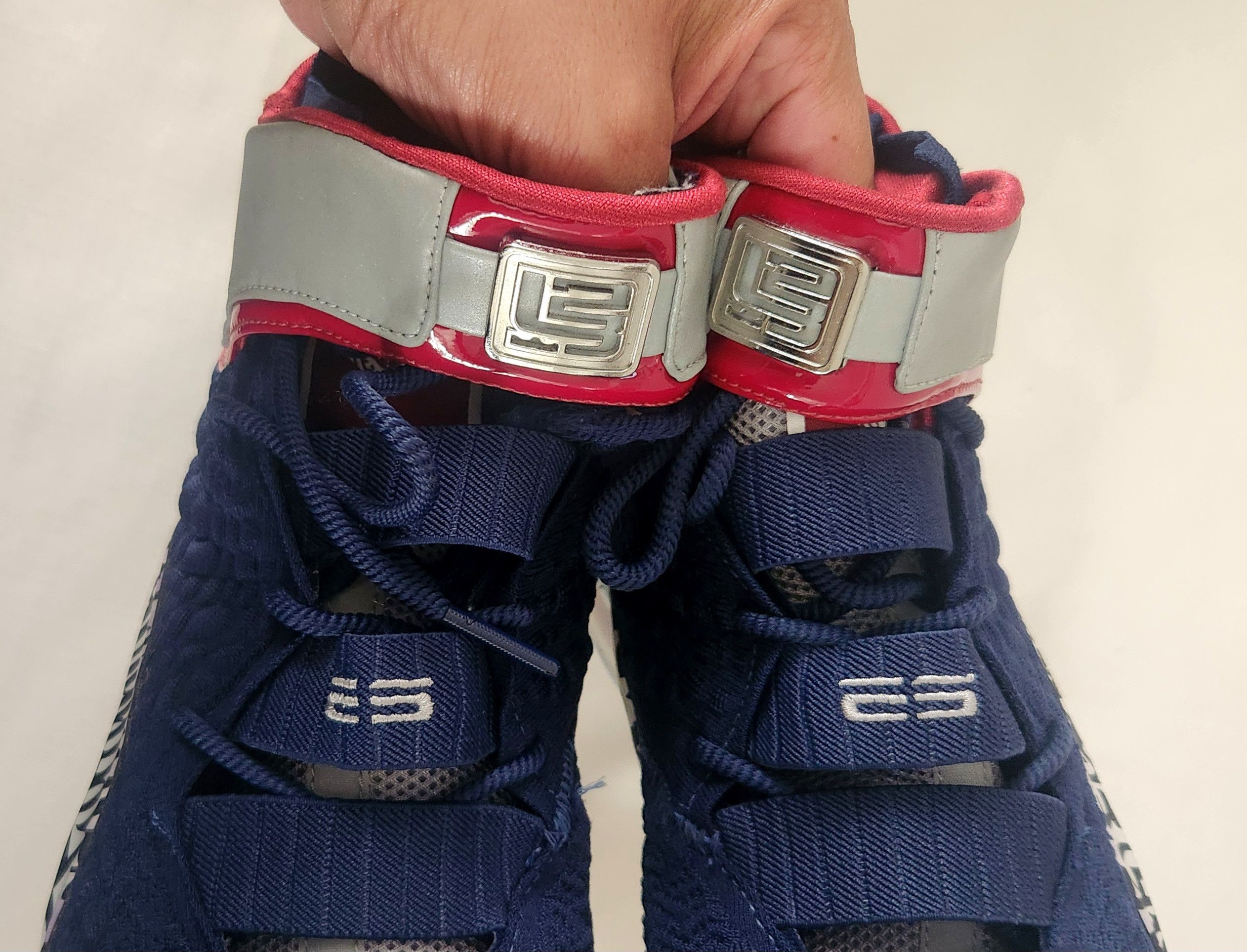 Nike Nike LeBron 17 EP LeBron 4 Cold Blue Graffiti CT6052-400 14 Size US 14 / EU 47 - 9 Thumbnail