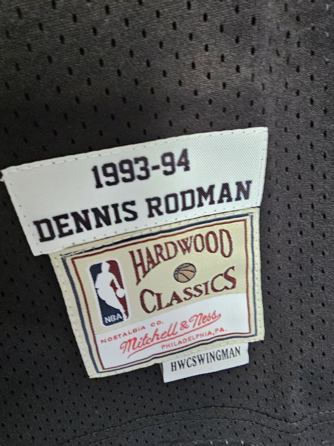 NBA San Antonio Spurs 10 Dennis Rodman Jersey Stitched Size US M / EU 48-50 / 2 - 4 Thumbnail
