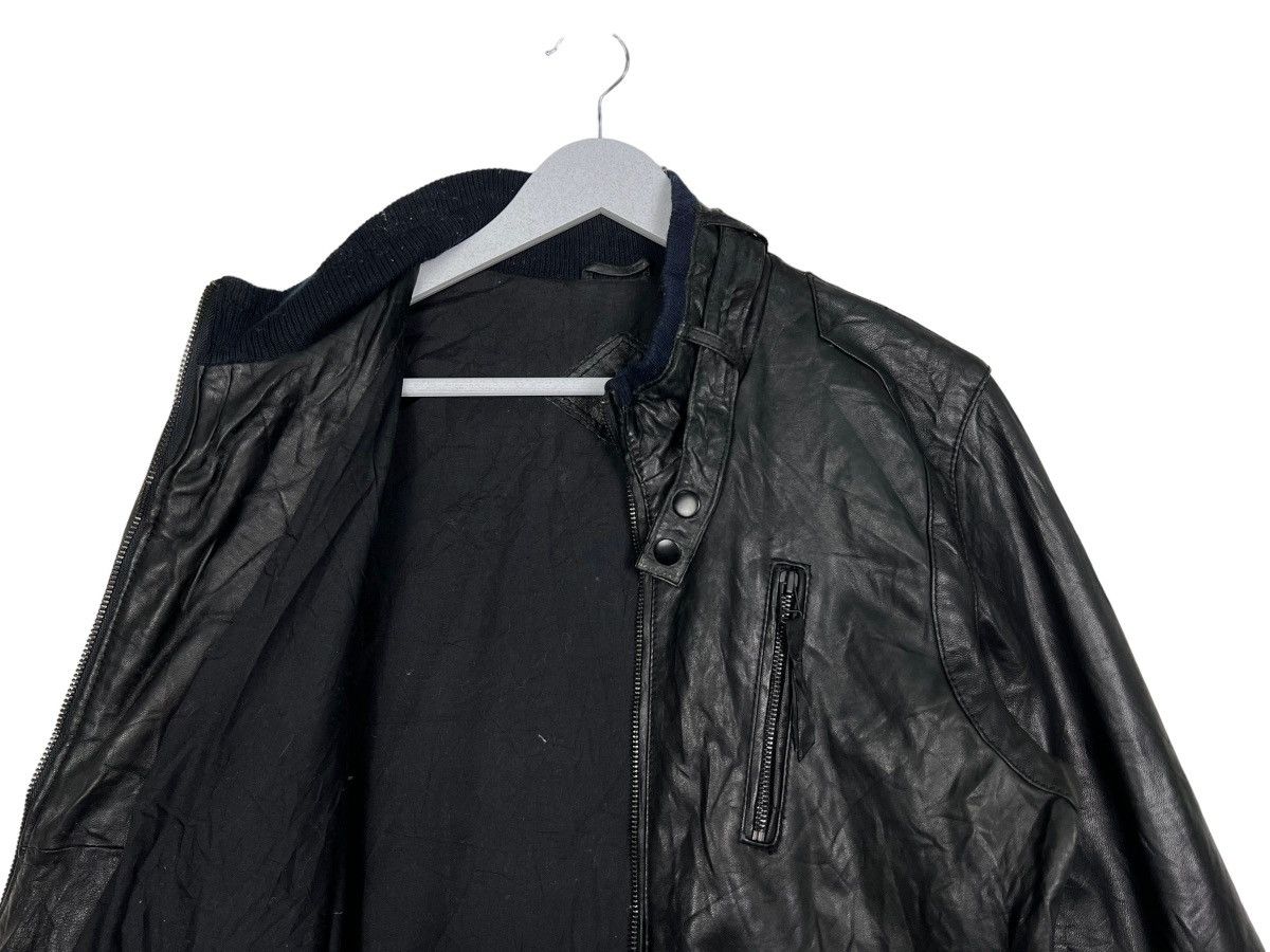 Tornado Mart 🔥 HOUSE OF BLUES LEATHER MOTO RIDER CAFE RACER JACKET Size US M / EU 48-50 / 2 - 10 Thumbnail