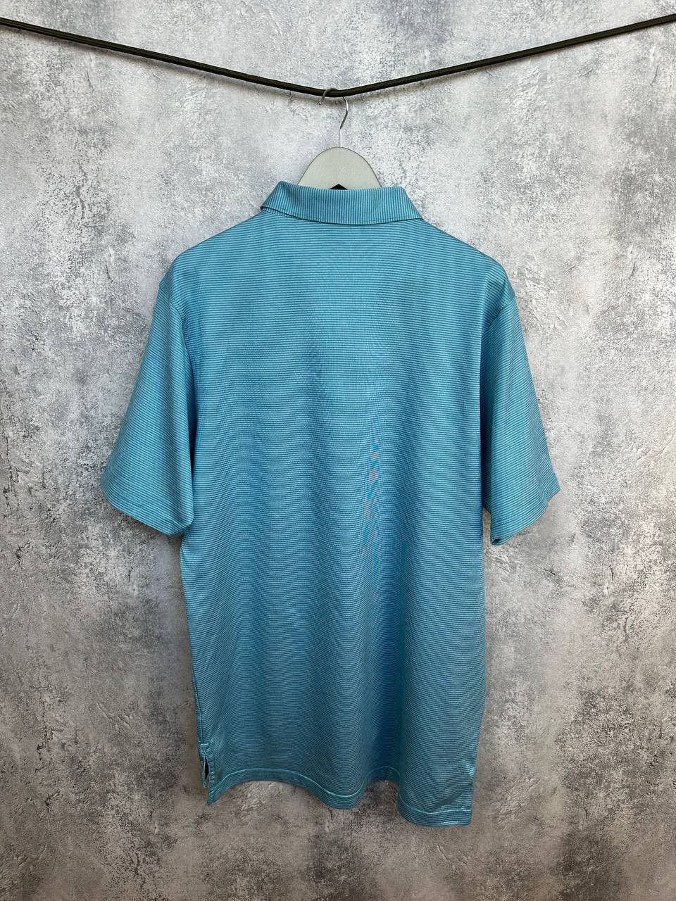 Peter Millar Peter Millar Gingham Check Polo Shirt Aqua Blue Cotton SS Size US L / EU 52-54 / 3 - 2 Thumbnail