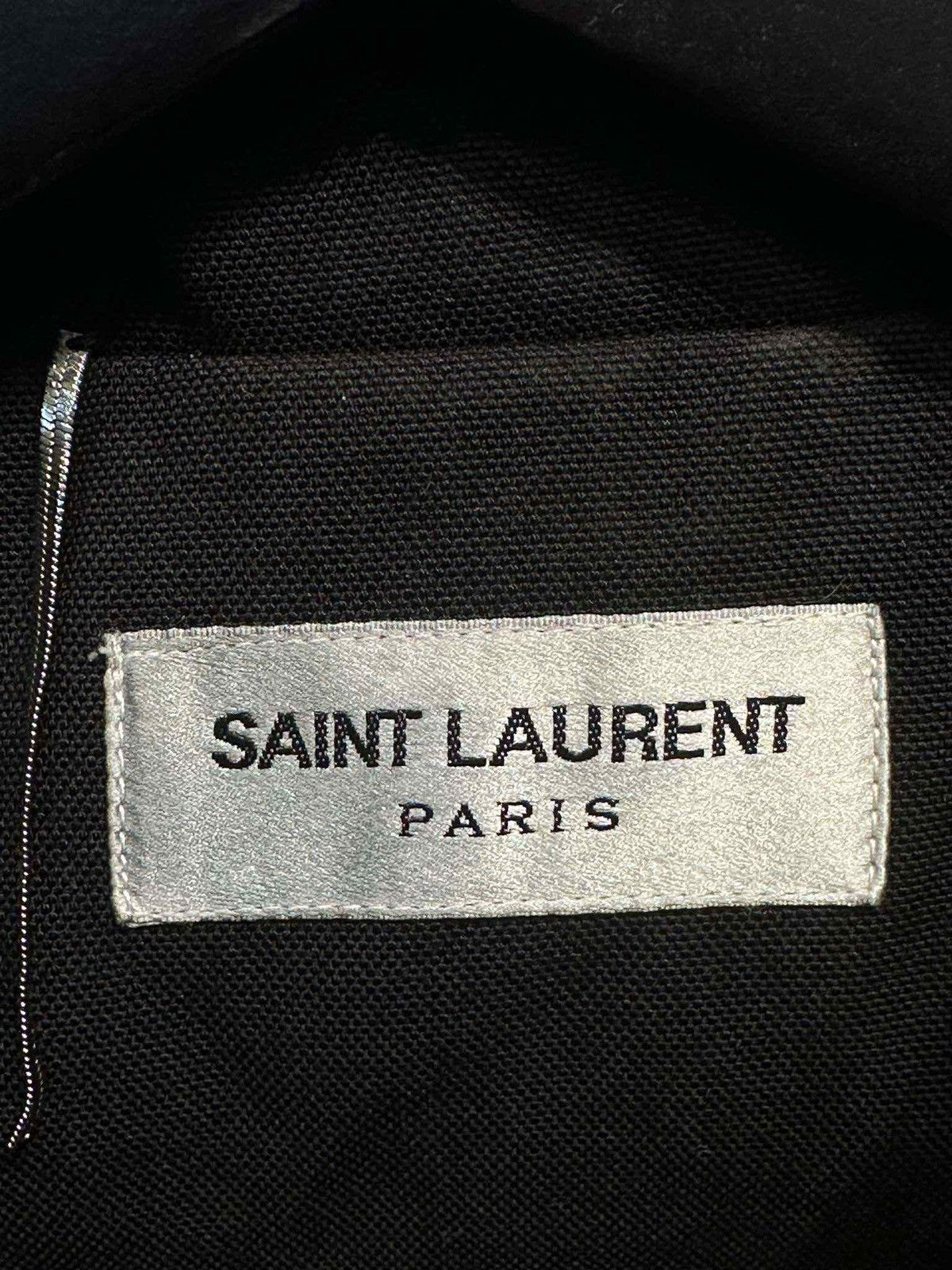 Saint Laurent Paris Saint Laurent Paris Leather Vest Puffer Jacket Size US S / EU 44-46 / 1 - 7 Thumbnail
