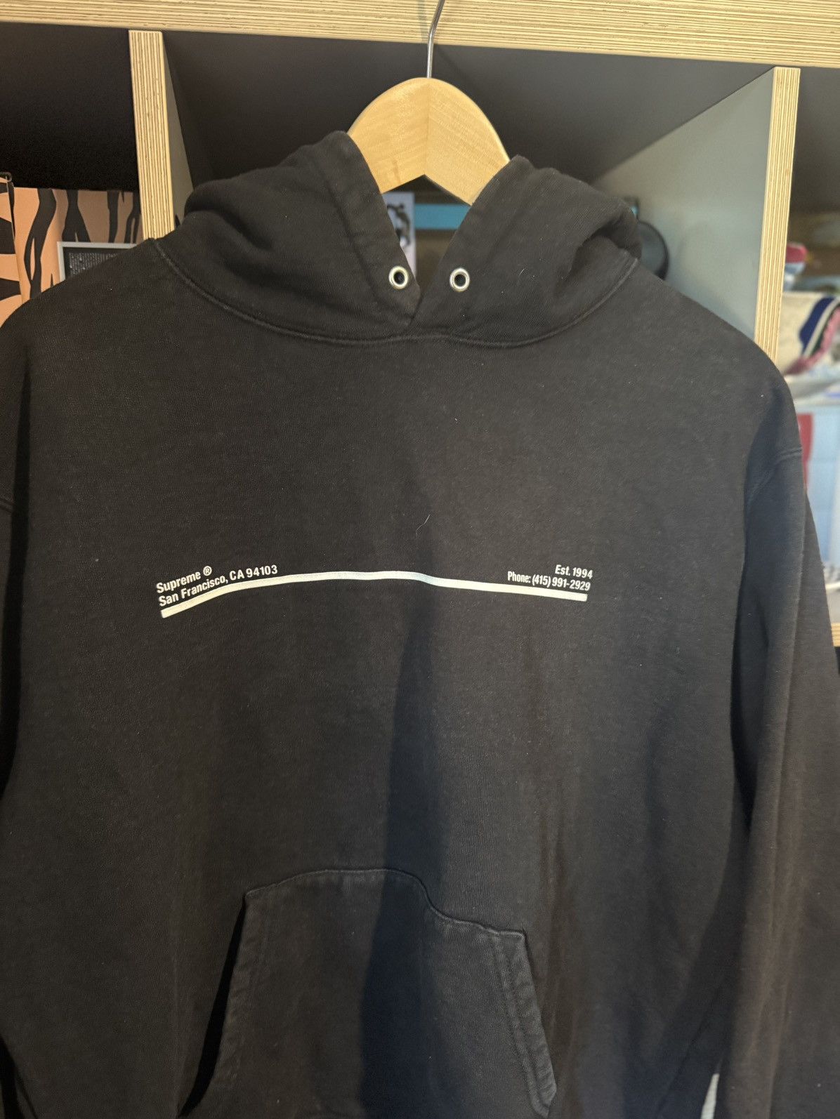 Supreme Supreme San Francisco Black Hoodie Size US M / EU 48-50 / 2 - 3 Thumbnail