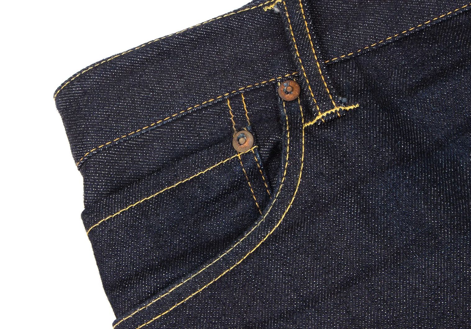 Junya Watanabe Back Cut Stitch Selvedge Denim Pants in Indigo XS Size US 26 / EU 42 - 4 Thumbnail