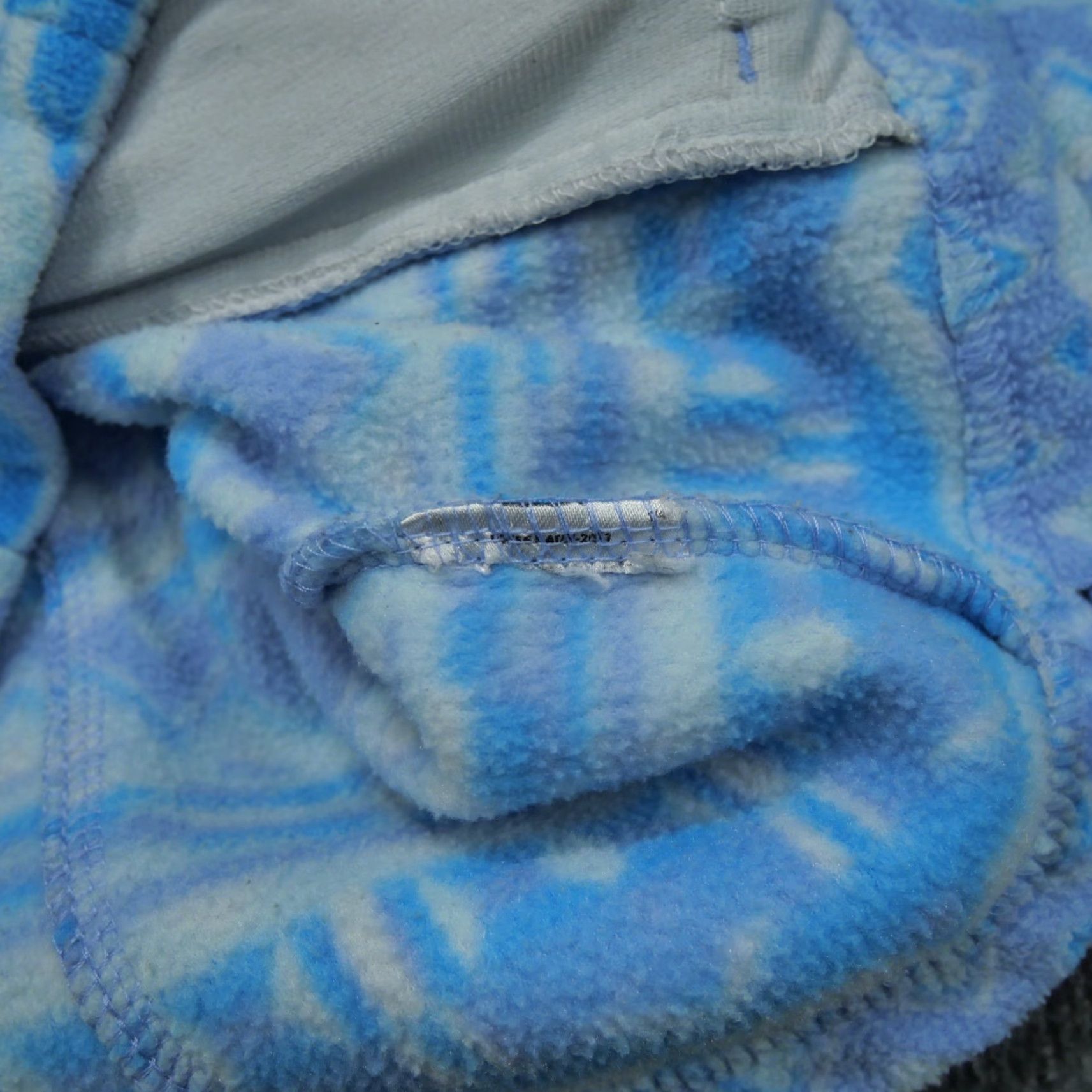 Vintage Columbia Jacket Womens Medium Blue Aztec Fleece Full Zip Casual Outdoors Size M / US 6-8 / IT 42-44 - 6 Thumbnail
