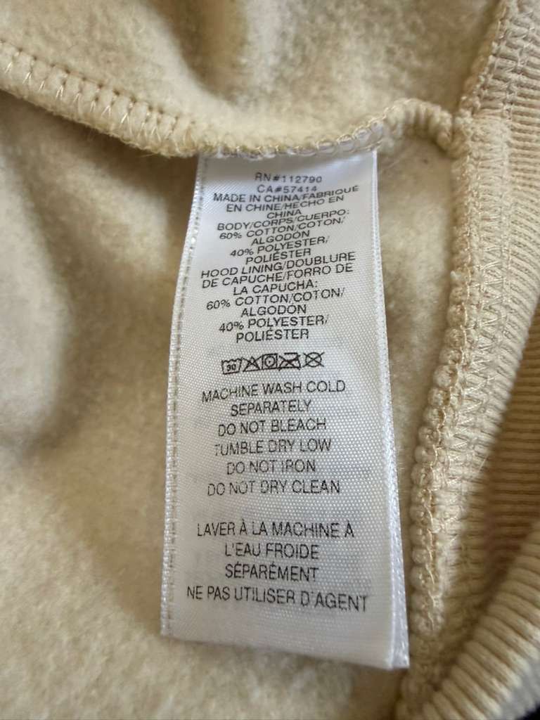 True Religion True Religion Buddha Logo Full-Zip Hoodie - Beige - Size M Size US M / EU 48-50 / 2 - 5 Thumbnail