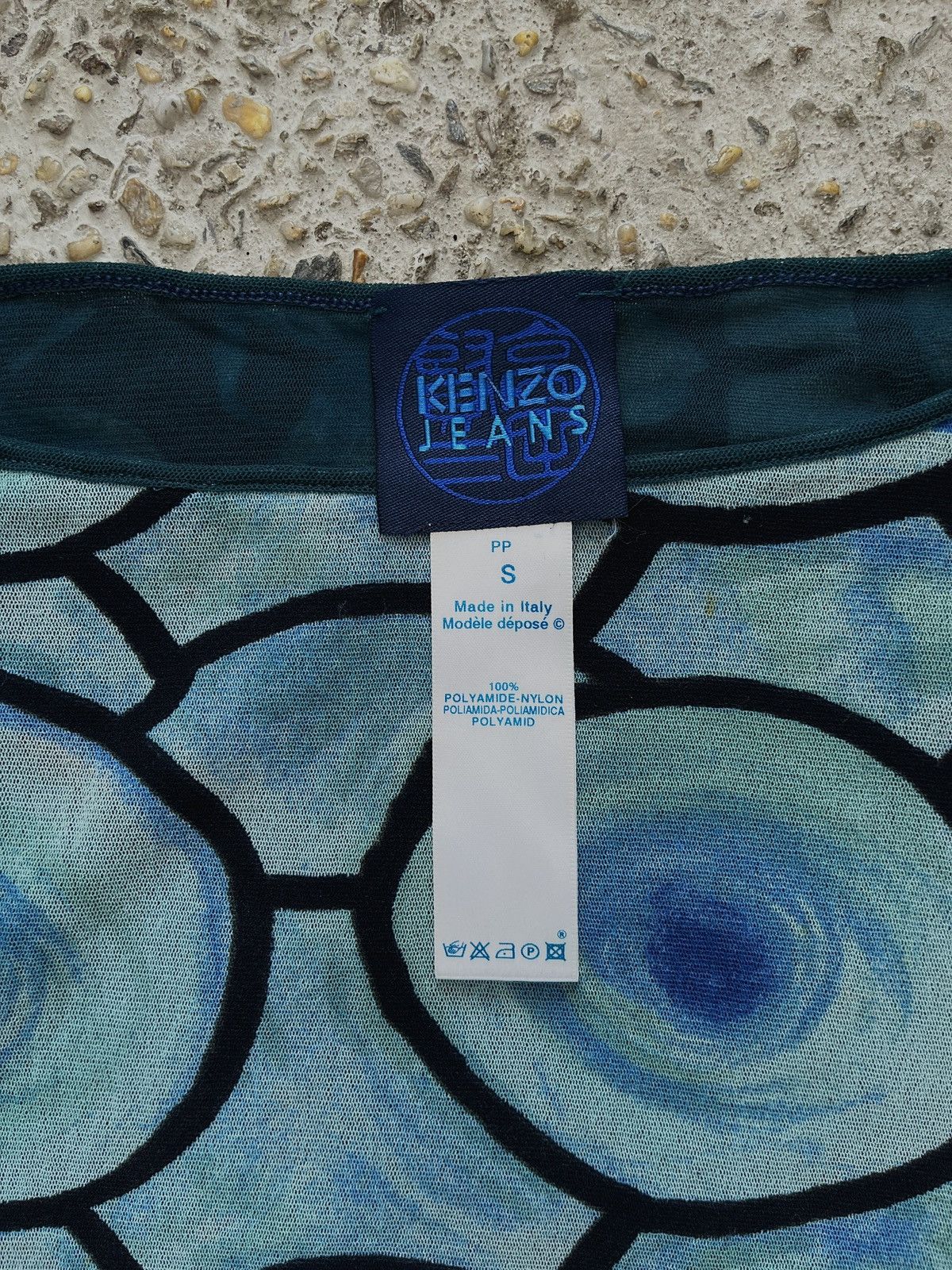 Kenzo Vintage Y2K Mesh Longsleeve Size S / US 4 / IT 40 - 5 Thumbnail