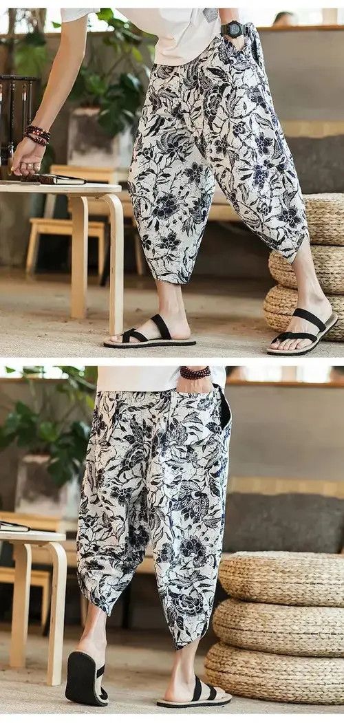 DFYNT Hajaruku Cotton Linen Pants Size US 32 / EU 48 - 4 Thumbnail