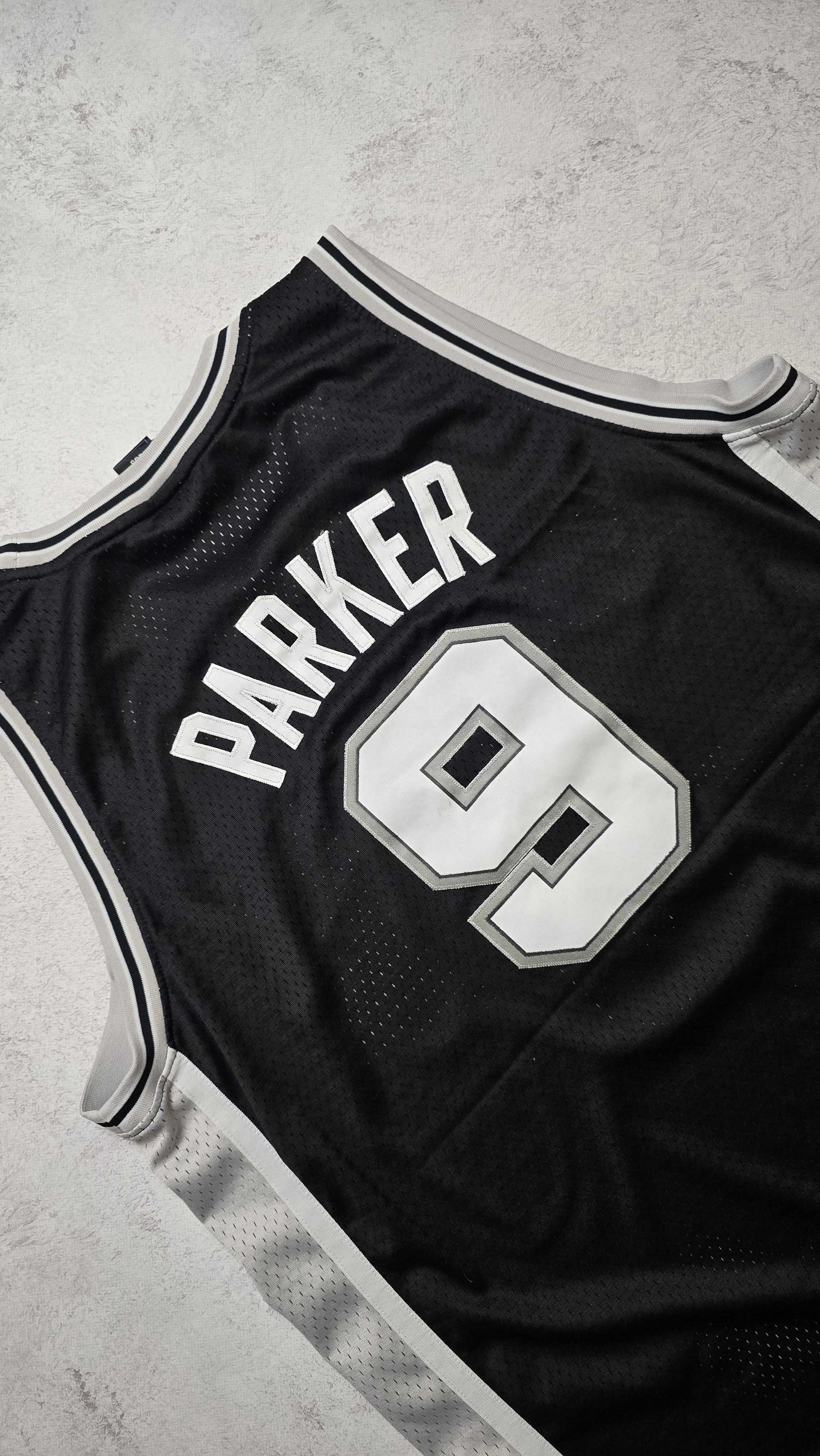 Adidas Adidas San Antonio Spurs Tony Parker #9 NBA Swingman Jersey Size US XXL / EU 58 / 5 - 4 Thumbnail