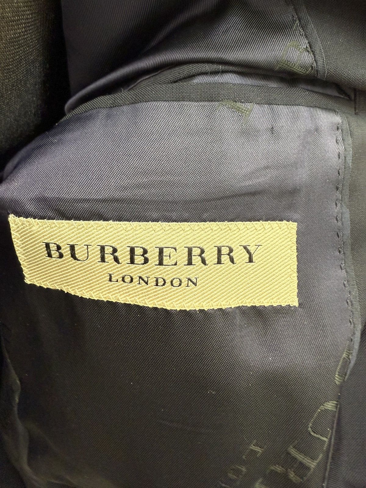 Burberry Burberry Two Button Wool Blazer Jacket Size 48S - 3 Thumbnail