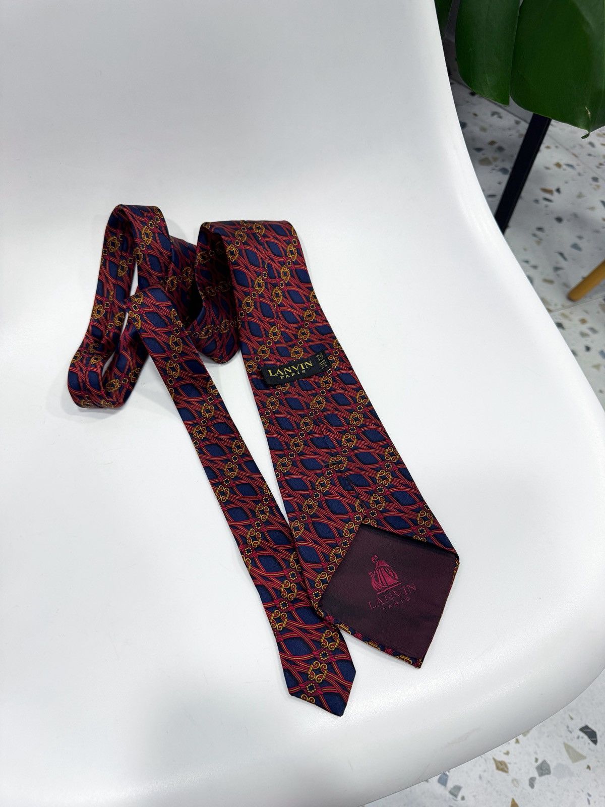 Lanvin Lanvin vintage silk tie Size ONE SIZE - 1 Thumbnail