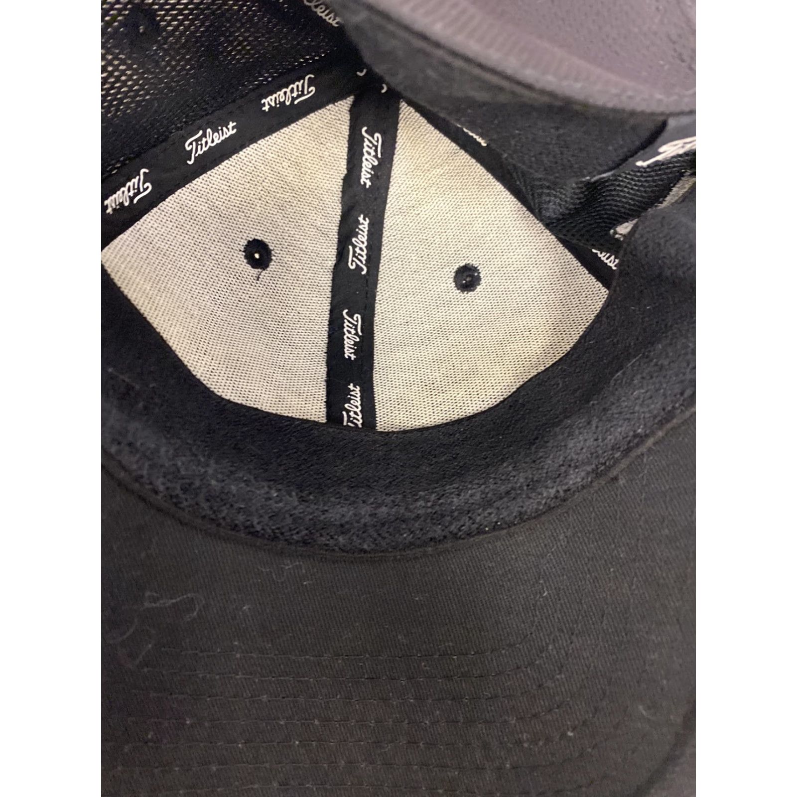 Titleist Titleist New Era Black White Embroidered Logo Hat Small Medium / 293 Size ONE SIZE - 6 Thumbnail