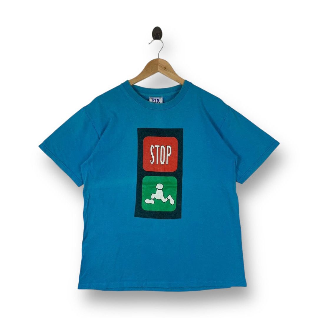 Other Vintage 90s Plenty Tough Sport PTS Tee Shirt Size US M / EU 48-50 / 2 - 1 Thumbnail