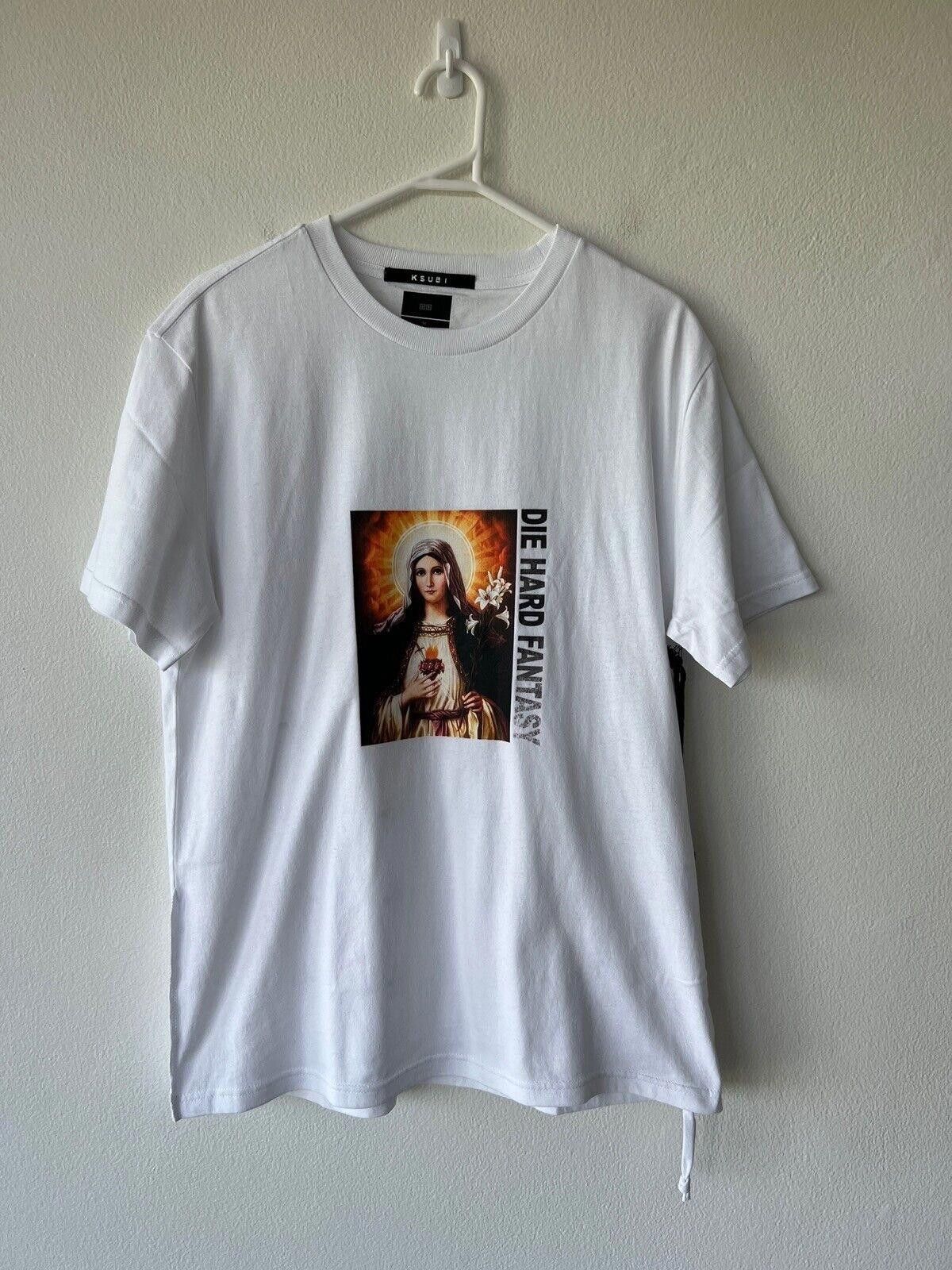 Ksubi new ksubi medium m tee shirt t top saint kash white Size US M / EU 48-50 / 2 - 1 Thumbnail