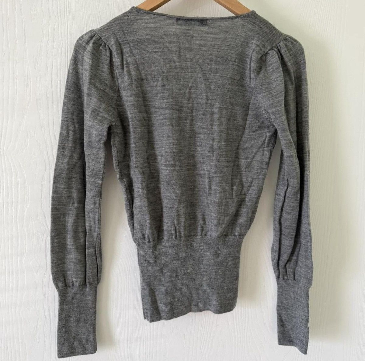Tornado Mart Tornado Mart Grey long sleeve top Size S / US 4 / IT 40 - 2 Thumbnail