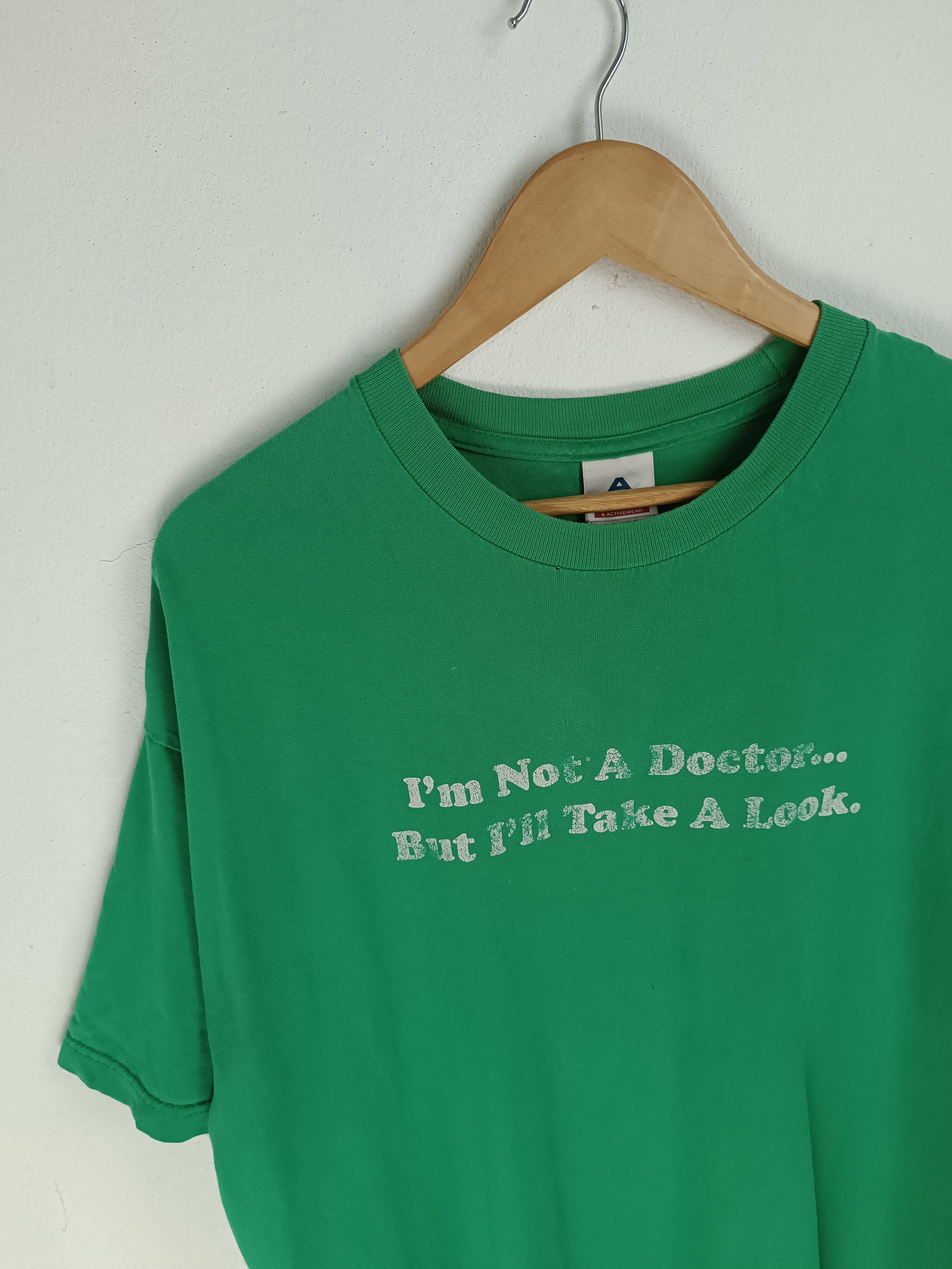 Vintage VINTAGE Y2K STATEMENT ADULT HUMOR DOCTOR FUNNY TEE Size US XL / EU 56 / 4 - 4 Thumbnail