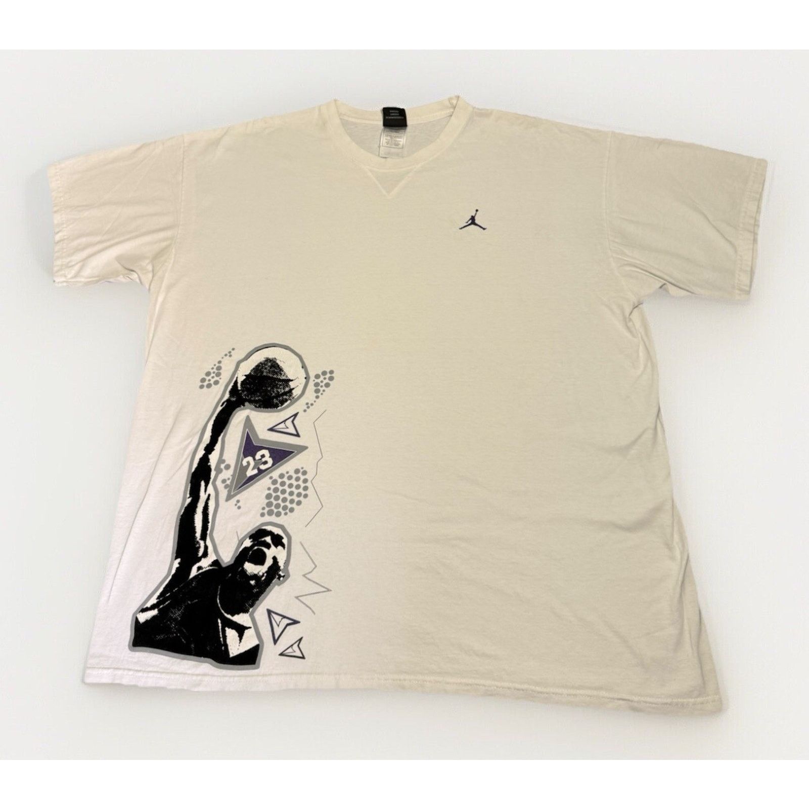 Jordan Brand Vintage Michael Jordan RARE Jumpman T-Shirt Sz XL Retro Nike Size US XL / EU 56 / 4 - 2 Thumbnail