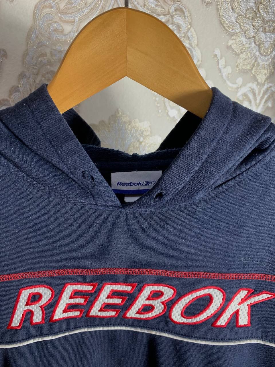 Reebok VERY RARE REEBOK BIG LOGO HOODIE RETRO JAPAN STYLE Y2K 90s Size US S / EU 44-46 / 1 - 2 Thumbnail