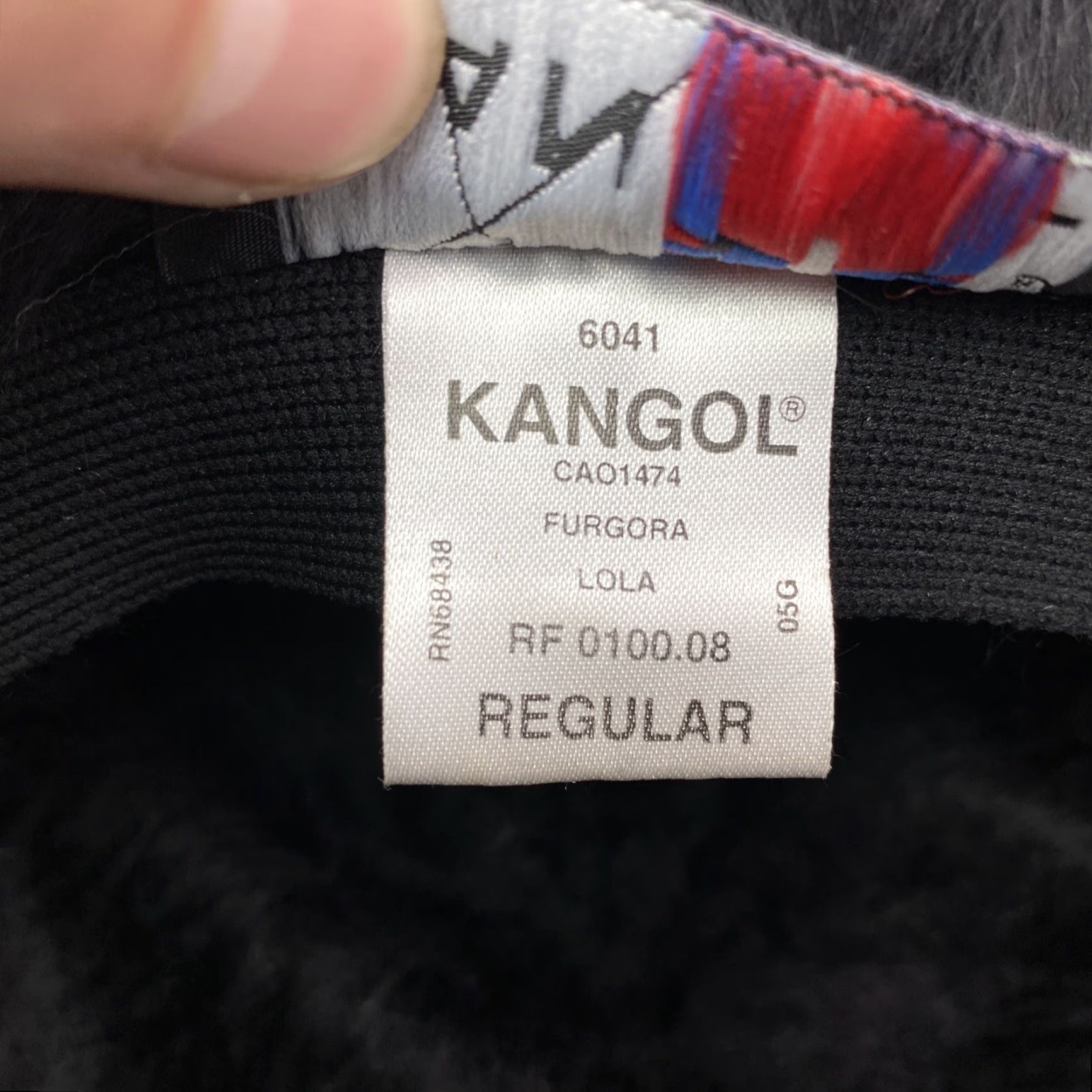 VINTAGE Kangol Furgora Bucket Hat Unisex Adults Regular Black Angora Rabbit Fur Blend 90s Hip Hop Classic