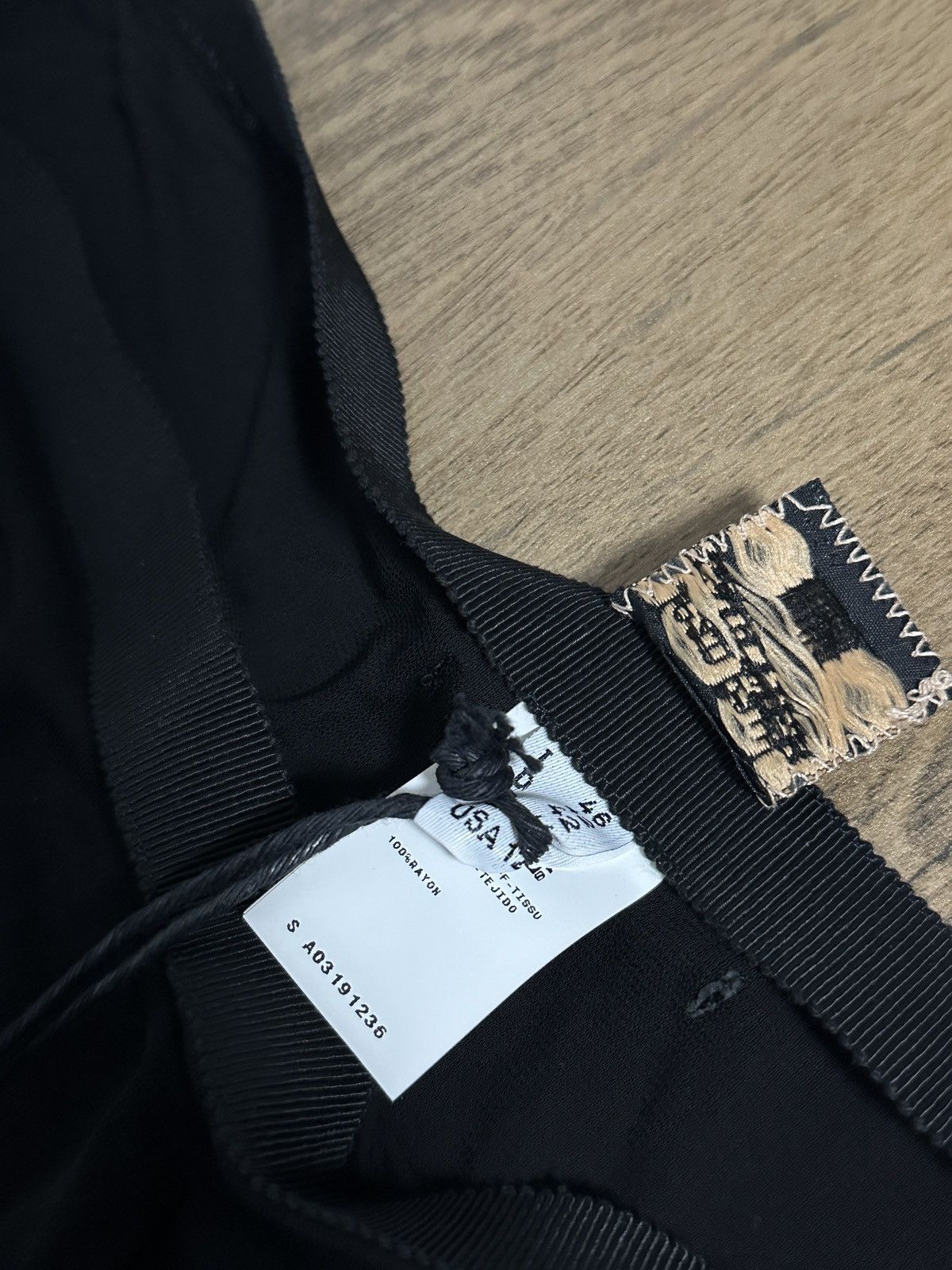 Jean Paul Gaultier Jean Paul Gaultier Women’s Black Flared Pants Size 46 Size 32" / US 10 / IT 46 - 8 Thumbnail