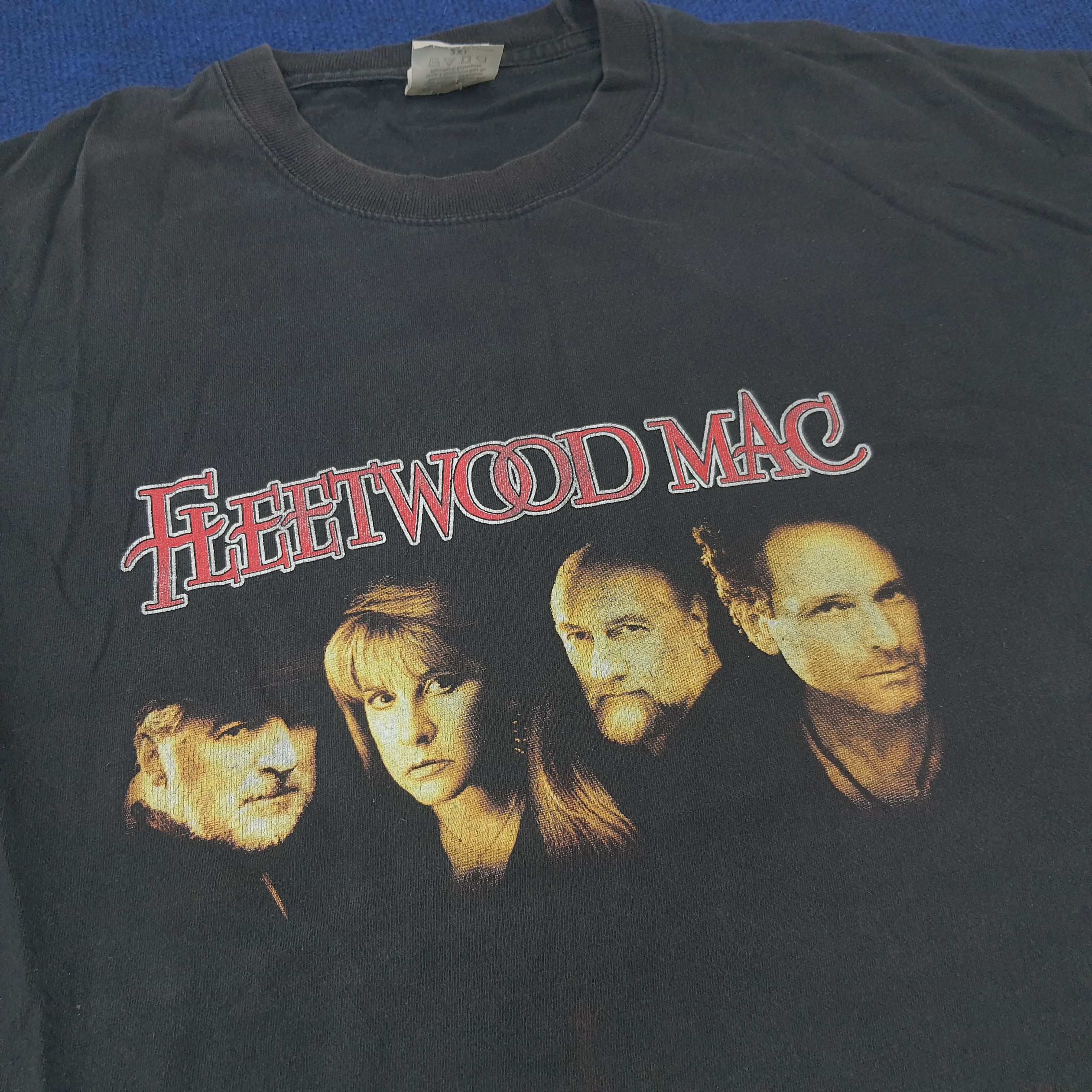 Band Tees × Vintage Vintage Fleetwood Mac American Rock Band Tour Tees Size US XL / EU 56 / 4 - 4 Thumbnail
