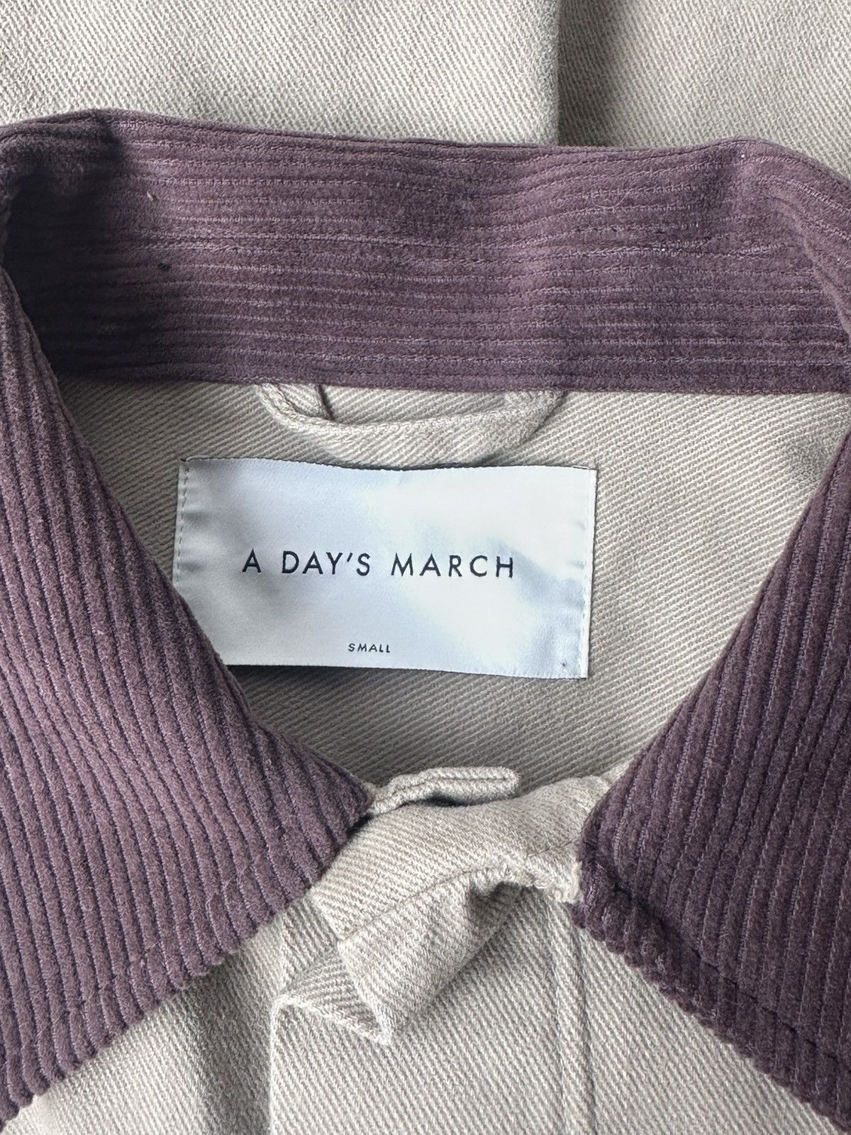 A Day's March ADM Langres Khaki Hunting Jacket Size US S / EU 44-46 / 1 - 3 Thumbnail