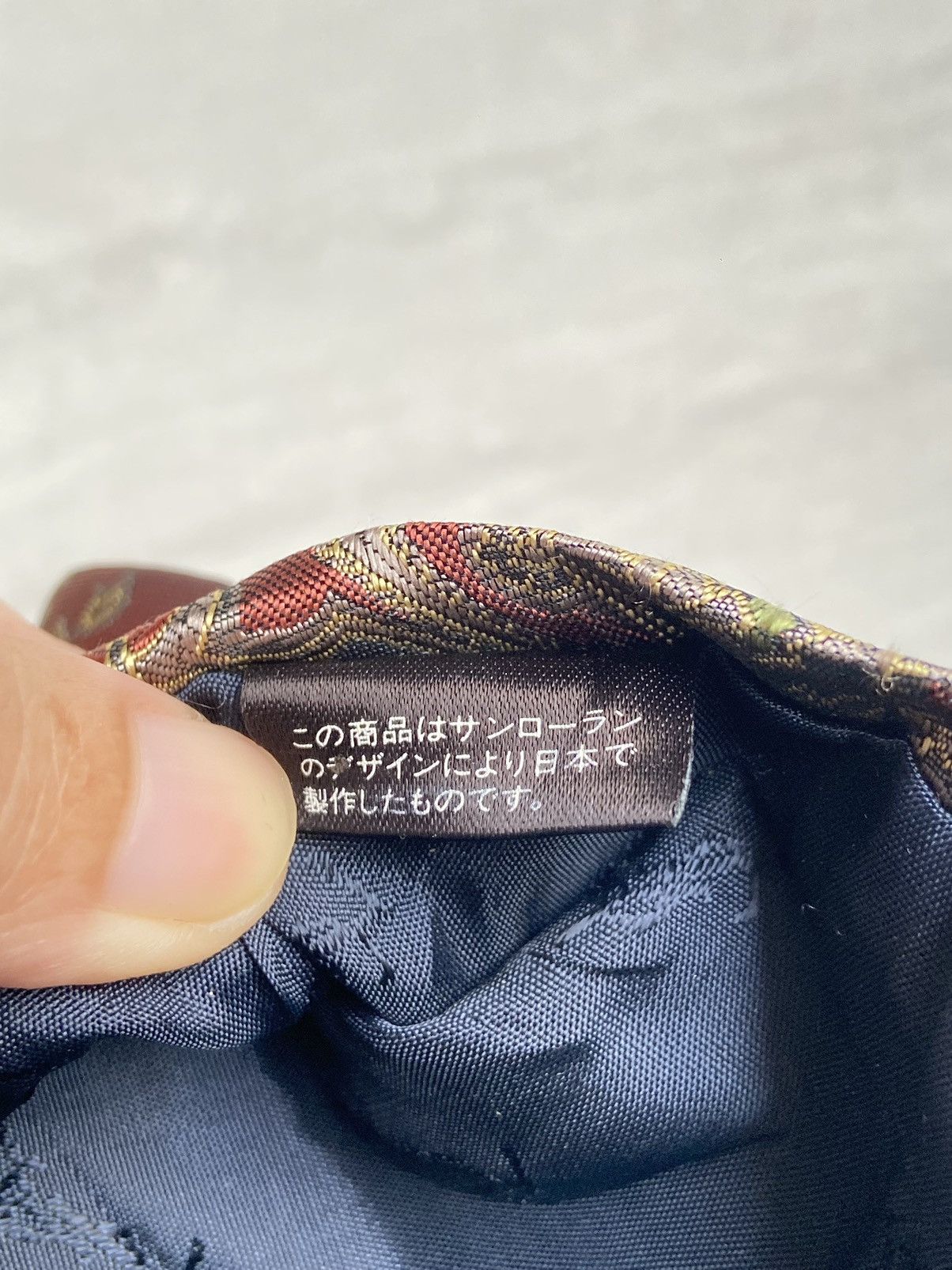 Yves Saint Laurent Yves Saint Laurent Motive Tie Size ONE SIZE - 5 Thumbnail