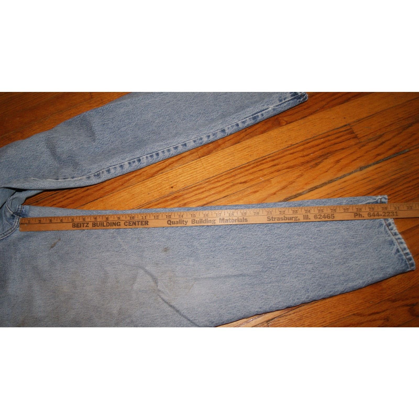 Structure VTG Structure Jeans Mens 36X30 Straight Leg 90s Cotton USA Size US 36 / EU 52 - 9 Thumbnail