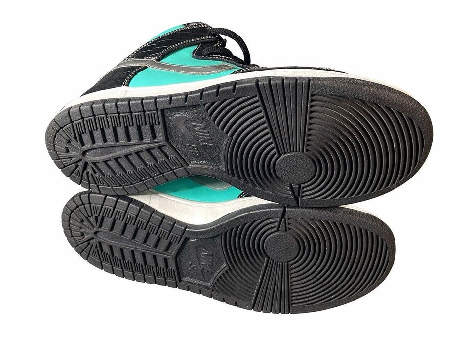Nike SB Nike SB Dunk High Tiffany Croc Black Aqua 653599-400 SZ 9.5 Size US 9.5 / EU 42-43 - 7 Thumbnail