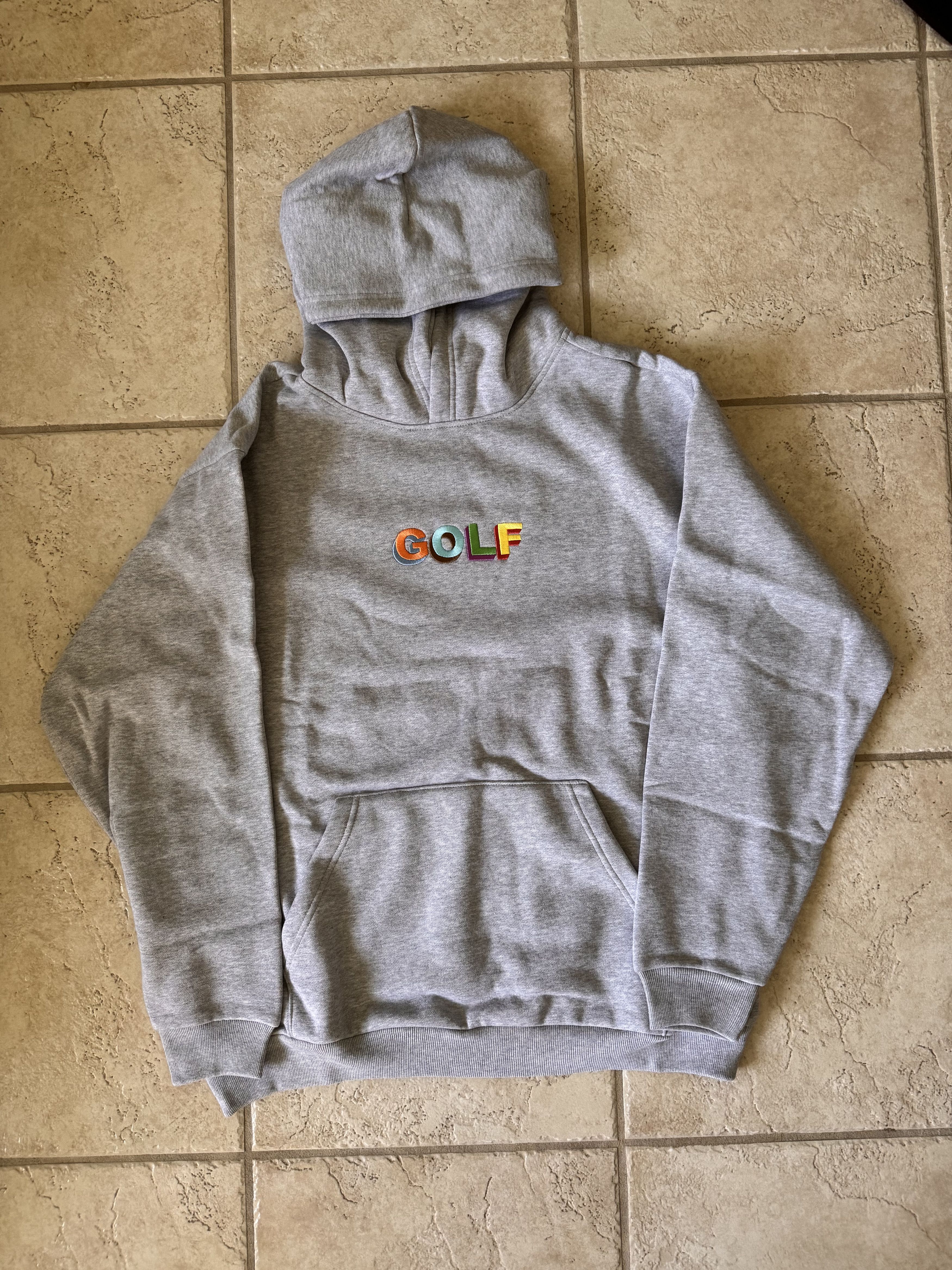 Golf Wang New Golf Wang Gray Logo Hoodie - Medium Size US M / EU 48-50 / 2 - 1 Thumbnail