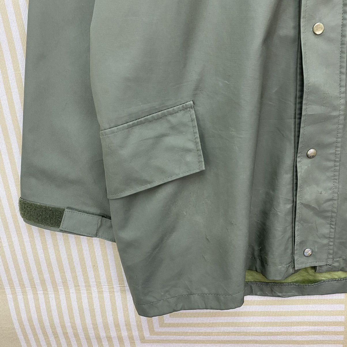 Vintage 🌺Vintage German Army Gore-tex Rain Parka Jacket Size US M / EU 48-50 / 2 - 5 Thumbnail