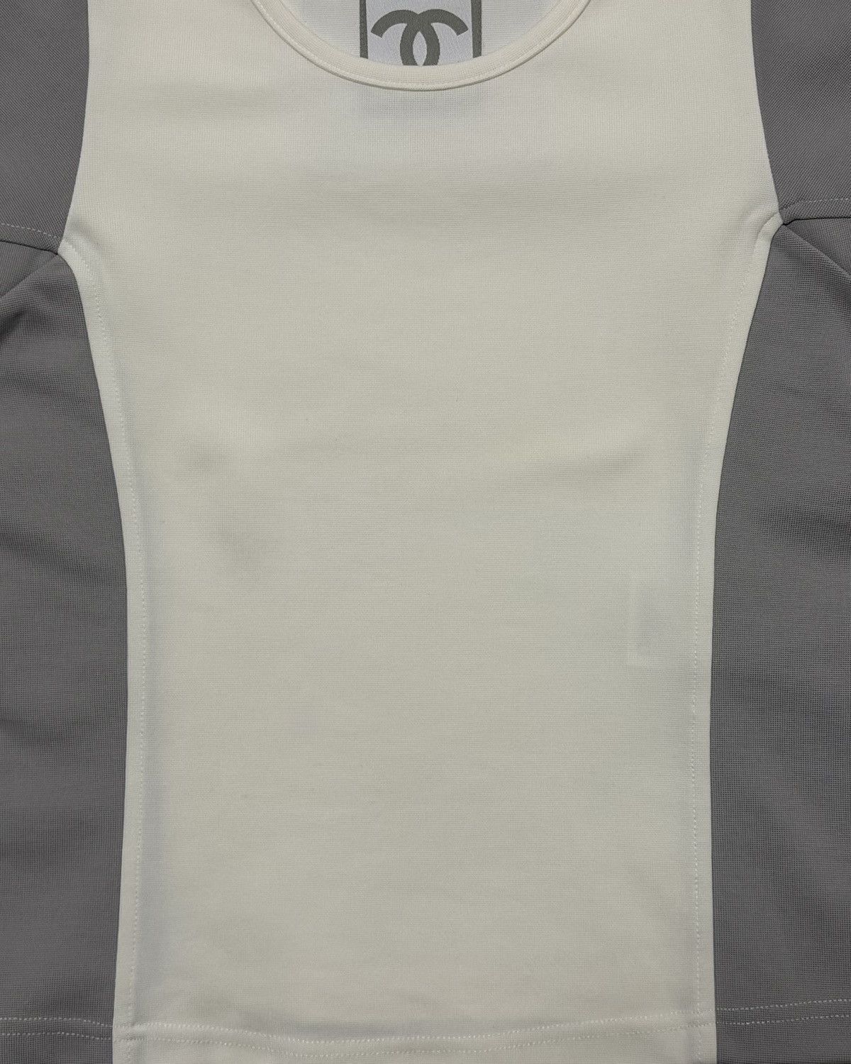 Chanel CHANEL Sport 2001 CC Logo Patch Technical Short Sleeve Top Size S / US 4 / IT 40 - 3 Thumbnail