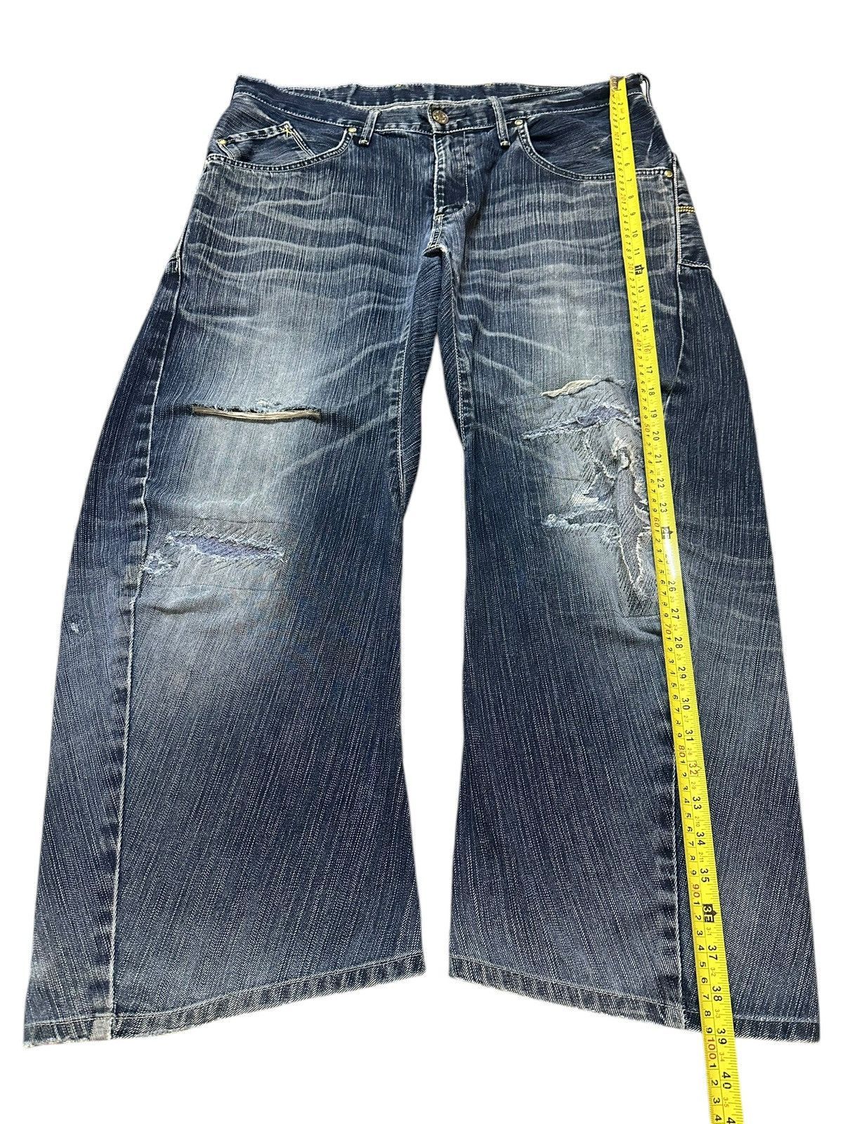 Other Edwin Exclusive Vintage Function Distressed Baggy Jeans Size US 36 / EU 52 - 13 Thumbnail