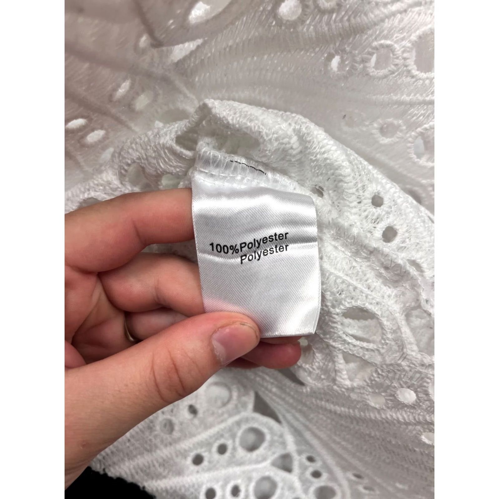 Vintage Choklate Paris White Lace Jacket S Unisex Adults Regular Size S Jacket Womens Mens 90s처럼 Size S / US 4 / IT 40 - 4 Thumbnail