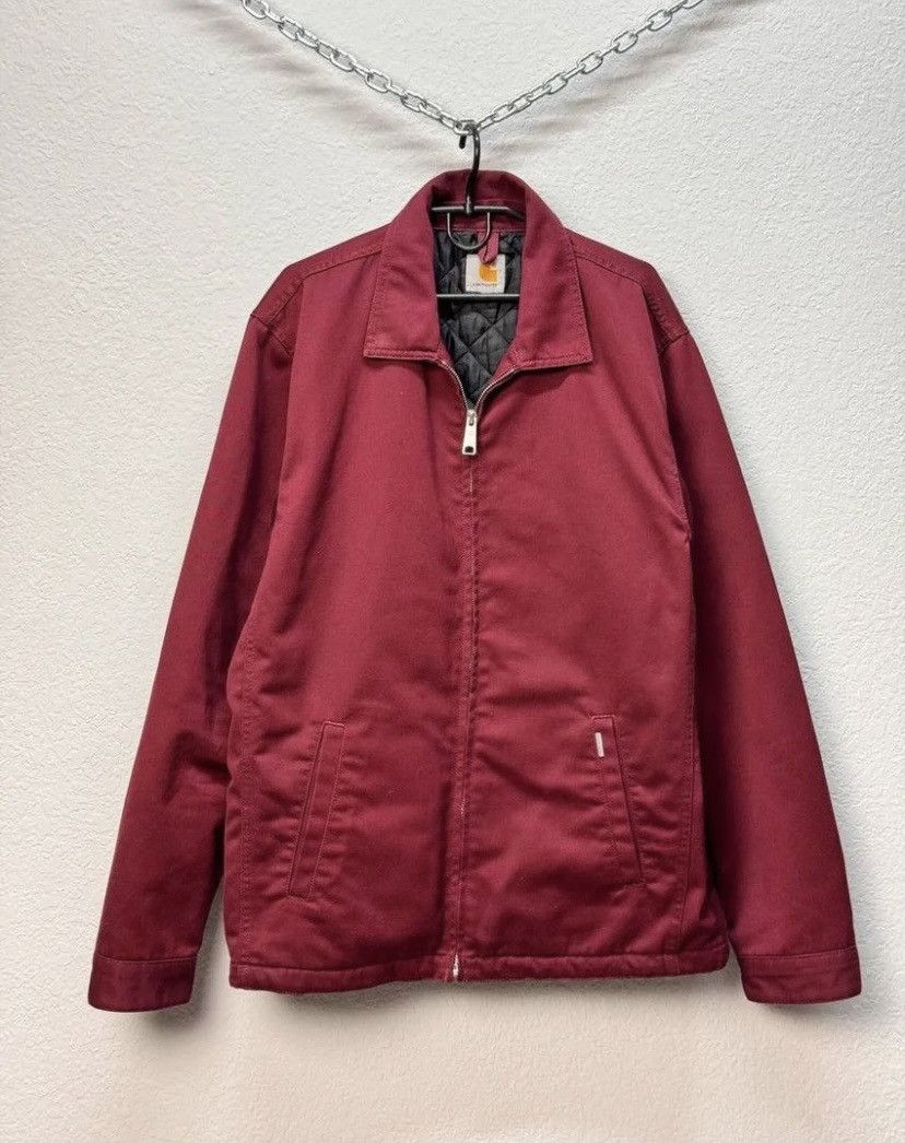Carhartt Wip Carhartt WIP Jacket Red Work Coat Vintage Size US XL / EU 56 / 4 - 3 Thumbnail