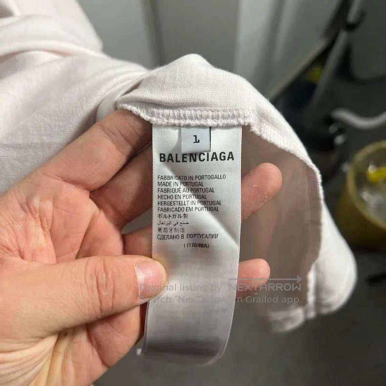 Balenciaga Balenciaga Obstruct Short Sleeve Tee. Size US XXS / EU 40 - 4 Thumbnail