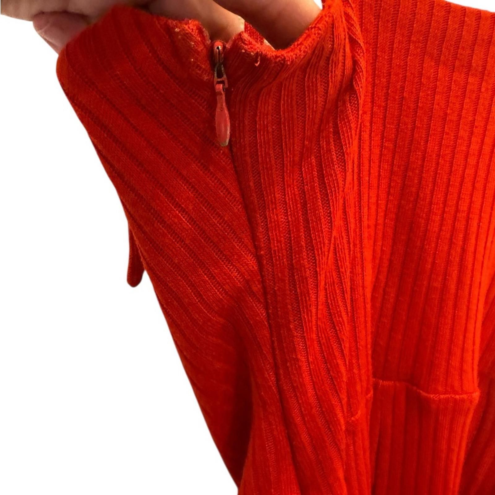 Other Samantha Pleet Vibrant Red Knit Pinup Girl Romper Mini Sz XS Size XS / US 0-2 / IT 36-38 - 4 Thumbnail