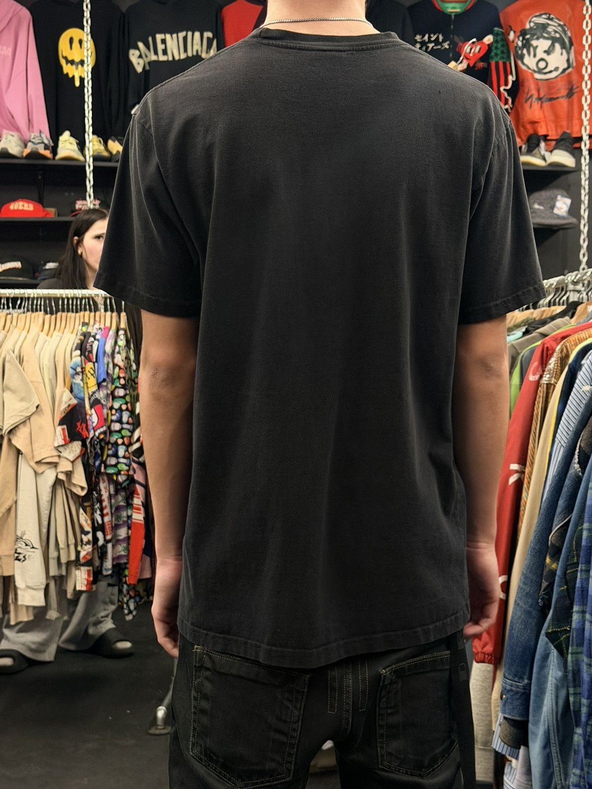 Supreme Supreme Logo Pocket Tee Size US L / EU 52-54 / 3 - 2 Thumbnail