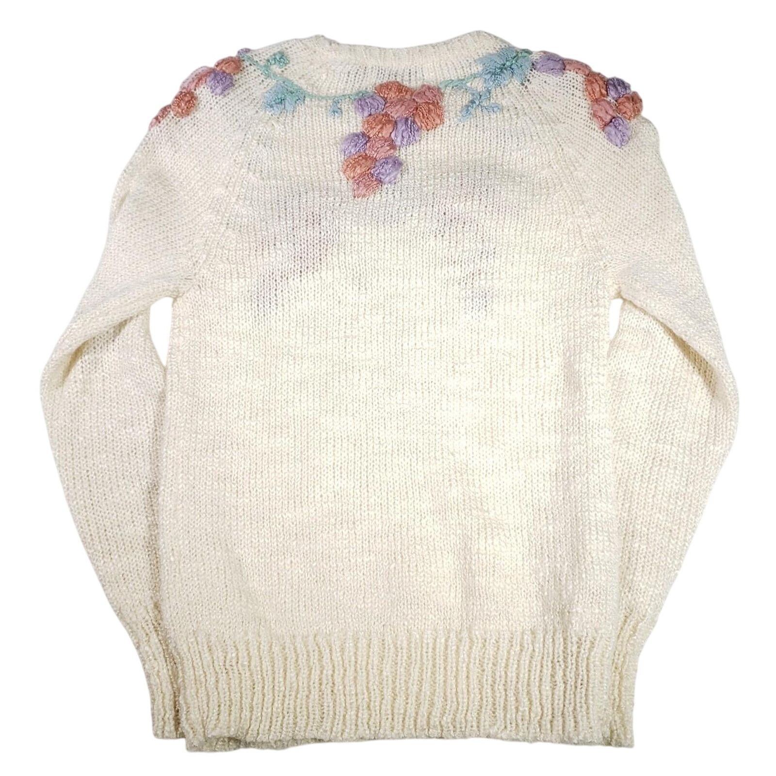Vintage Vintage 70s Rochelle California Womens Knitted Sweater 3D Size M / US 6-8 / IT 42-44 - 2 Thumbnail
